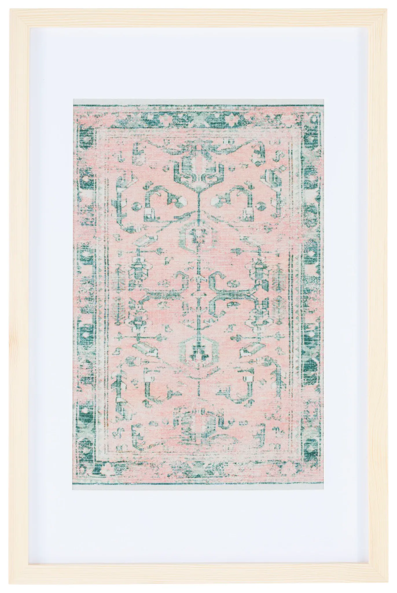 Historia 23X14 Framed Textile