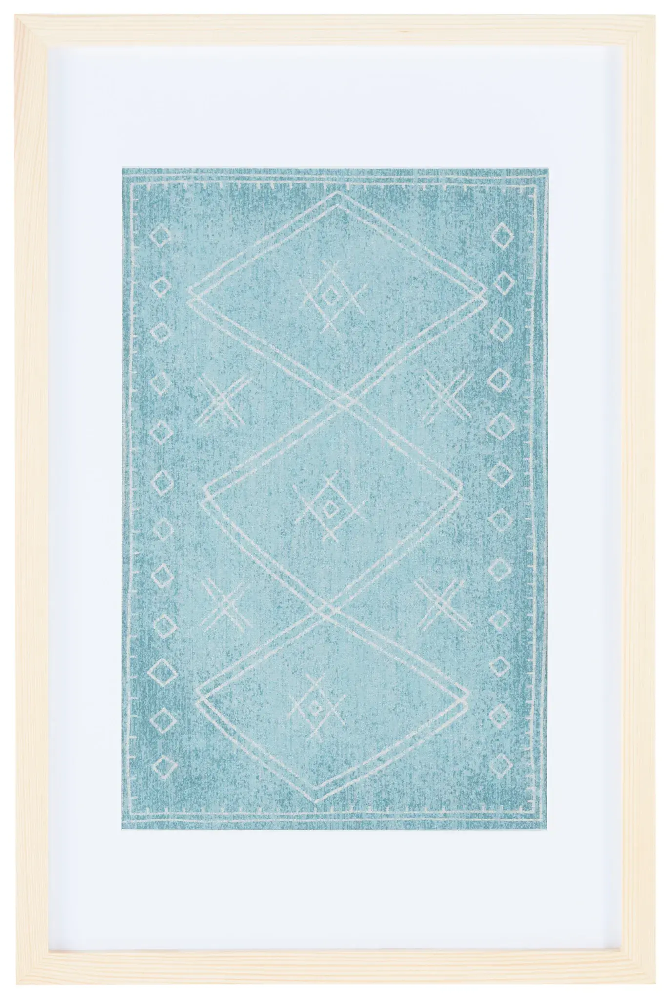 Kotori 23X14 Framed Textile Art