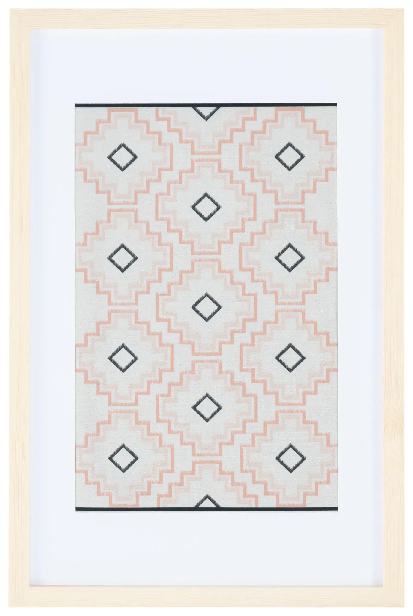 Mejia 23X14 Framed Textile Art
