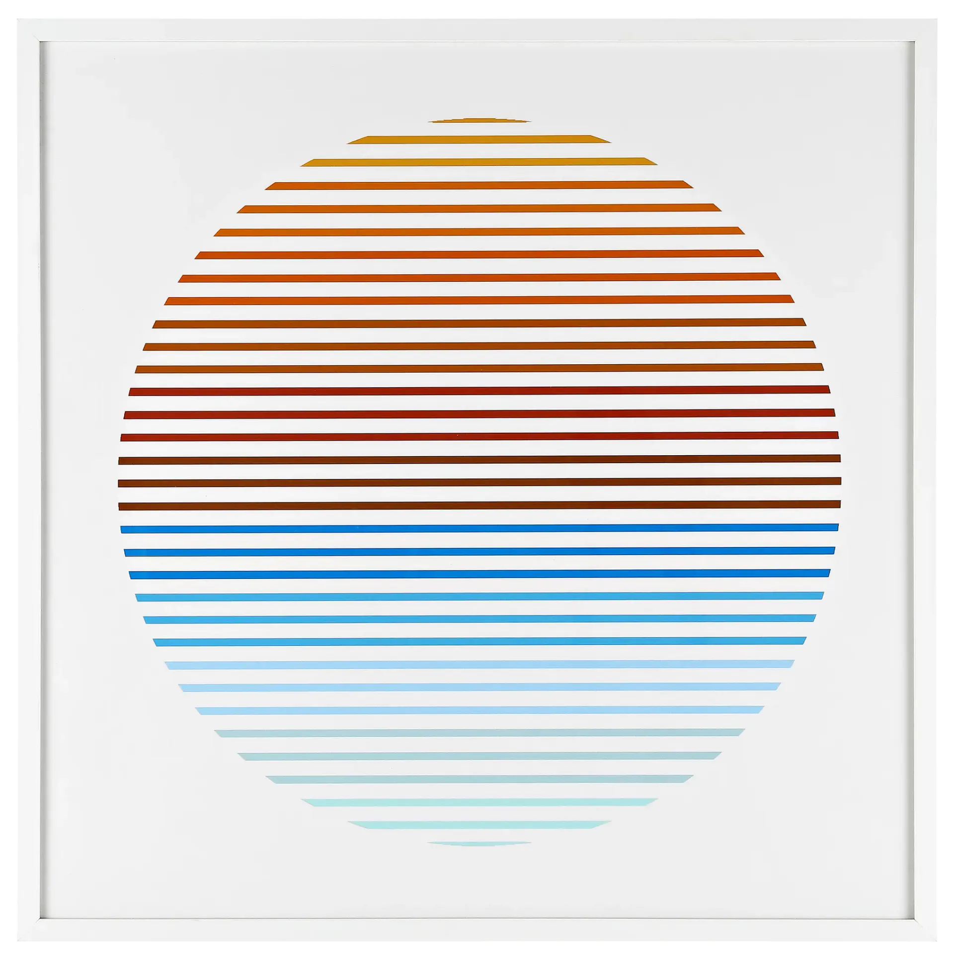 Oceanside Sunrise 24X24" Wla