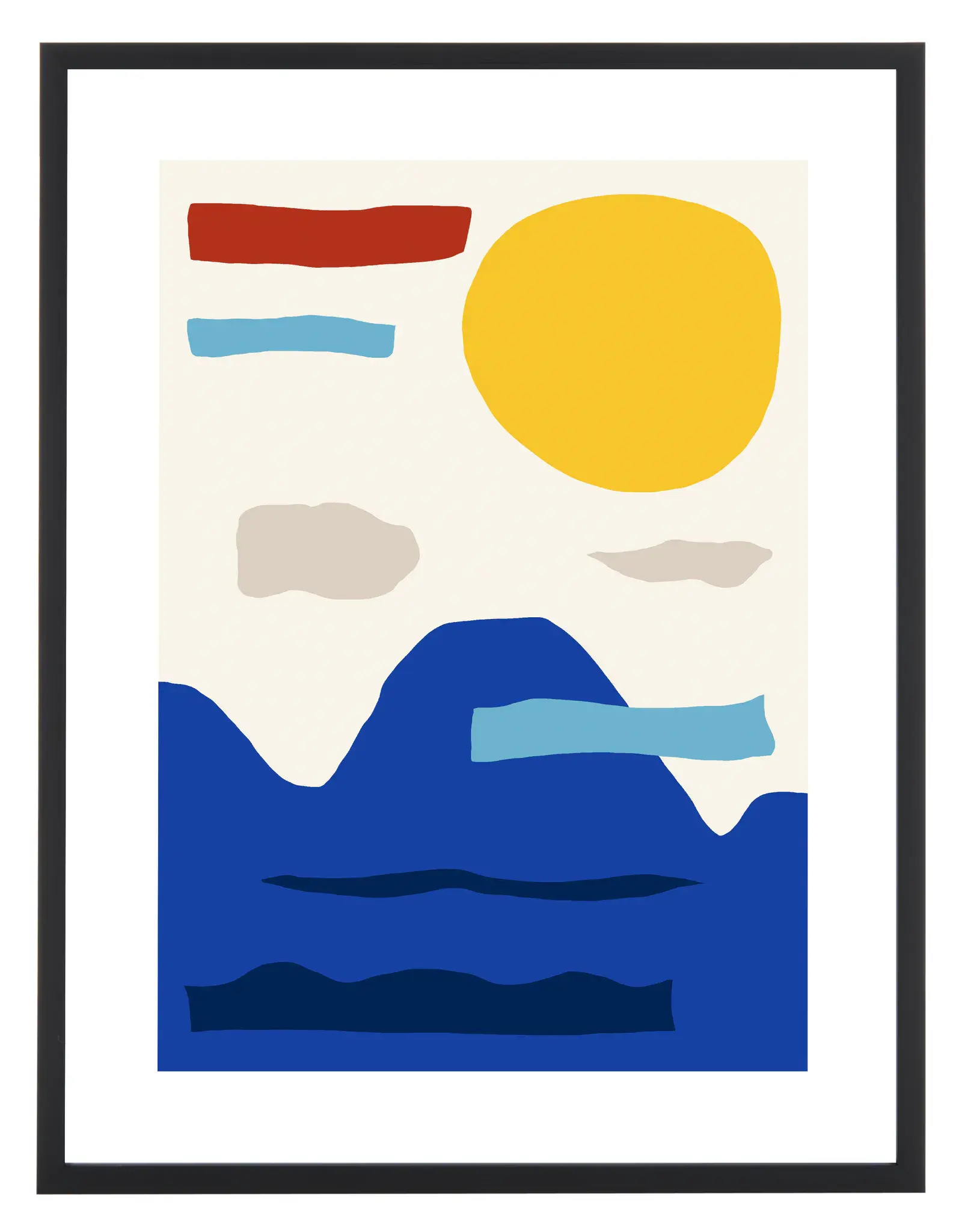 Yellowstone Blues 18X24 Wall Art