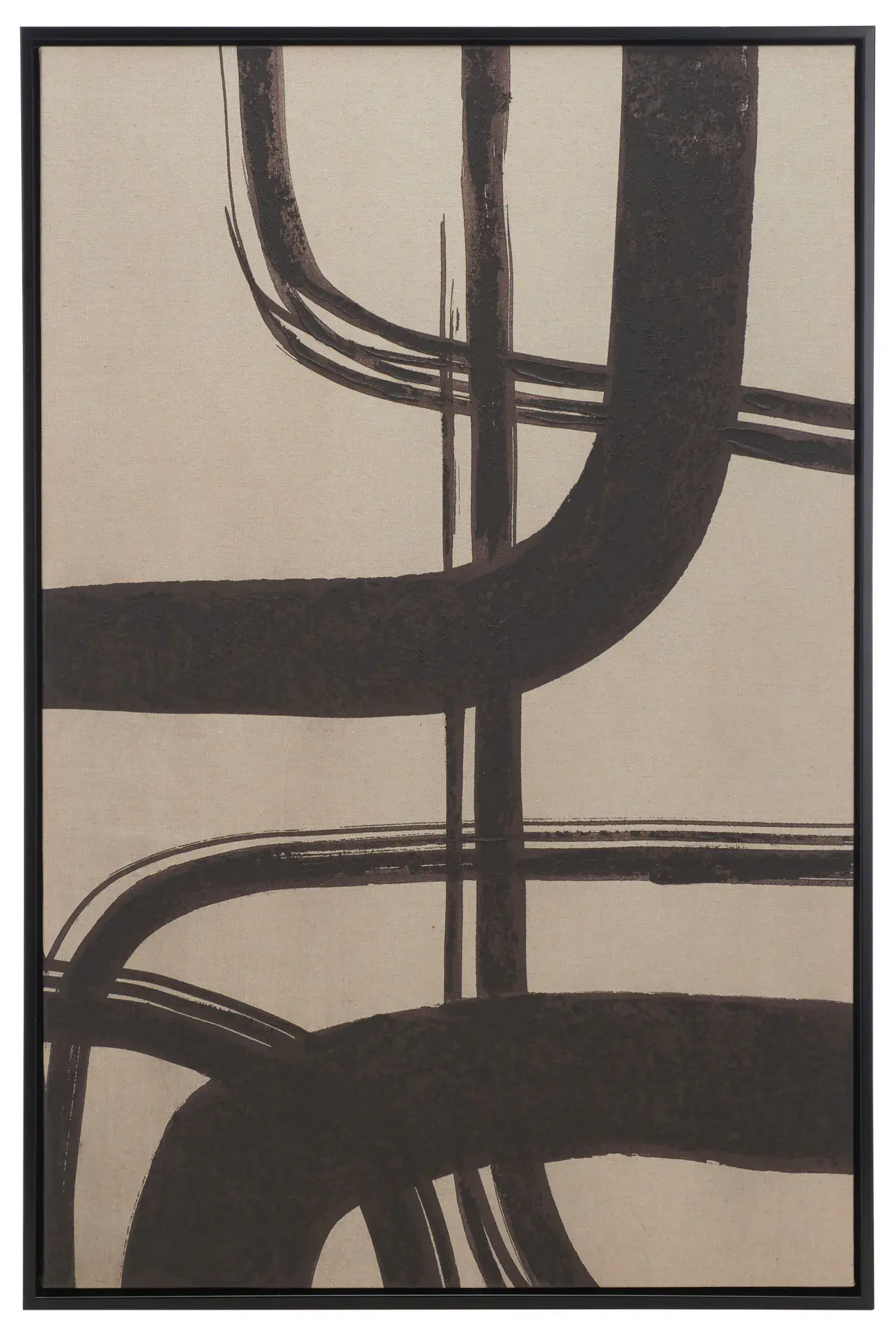 Inky Freeway 24 X 36 Wall Art