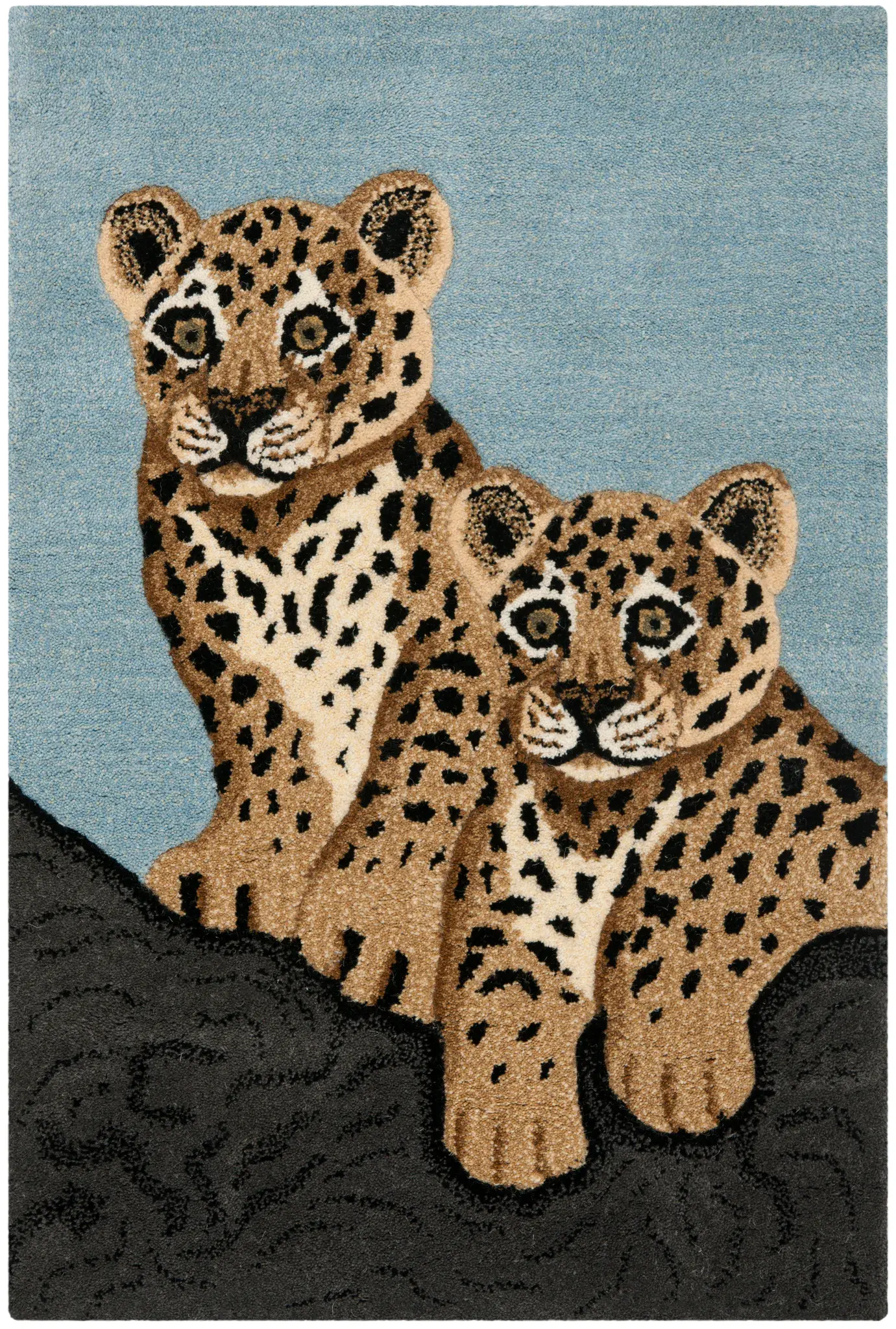 Wilderness Chhetah Hand-Tufted Wool Rug