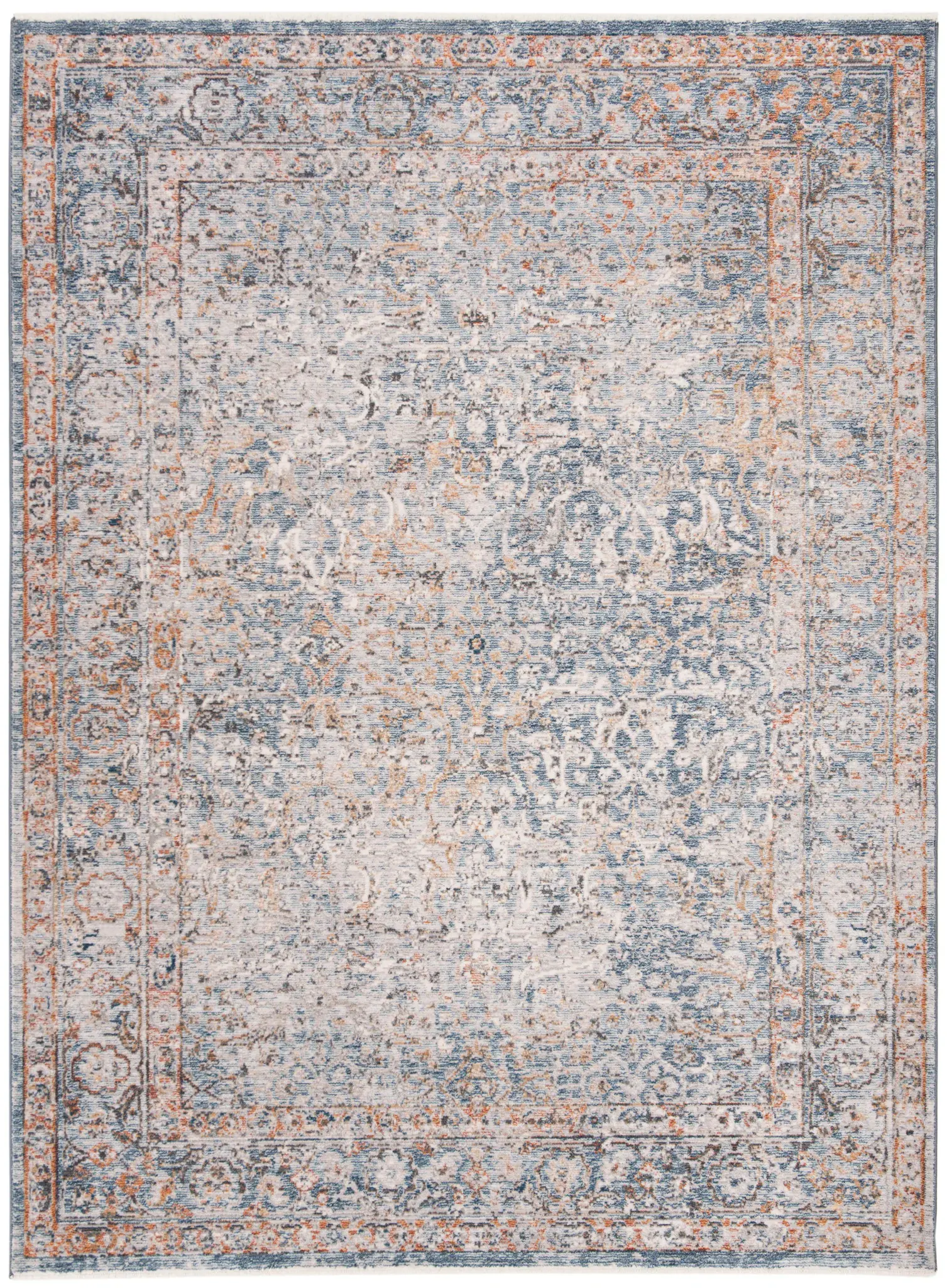 Winston Distressed Medallion Rug