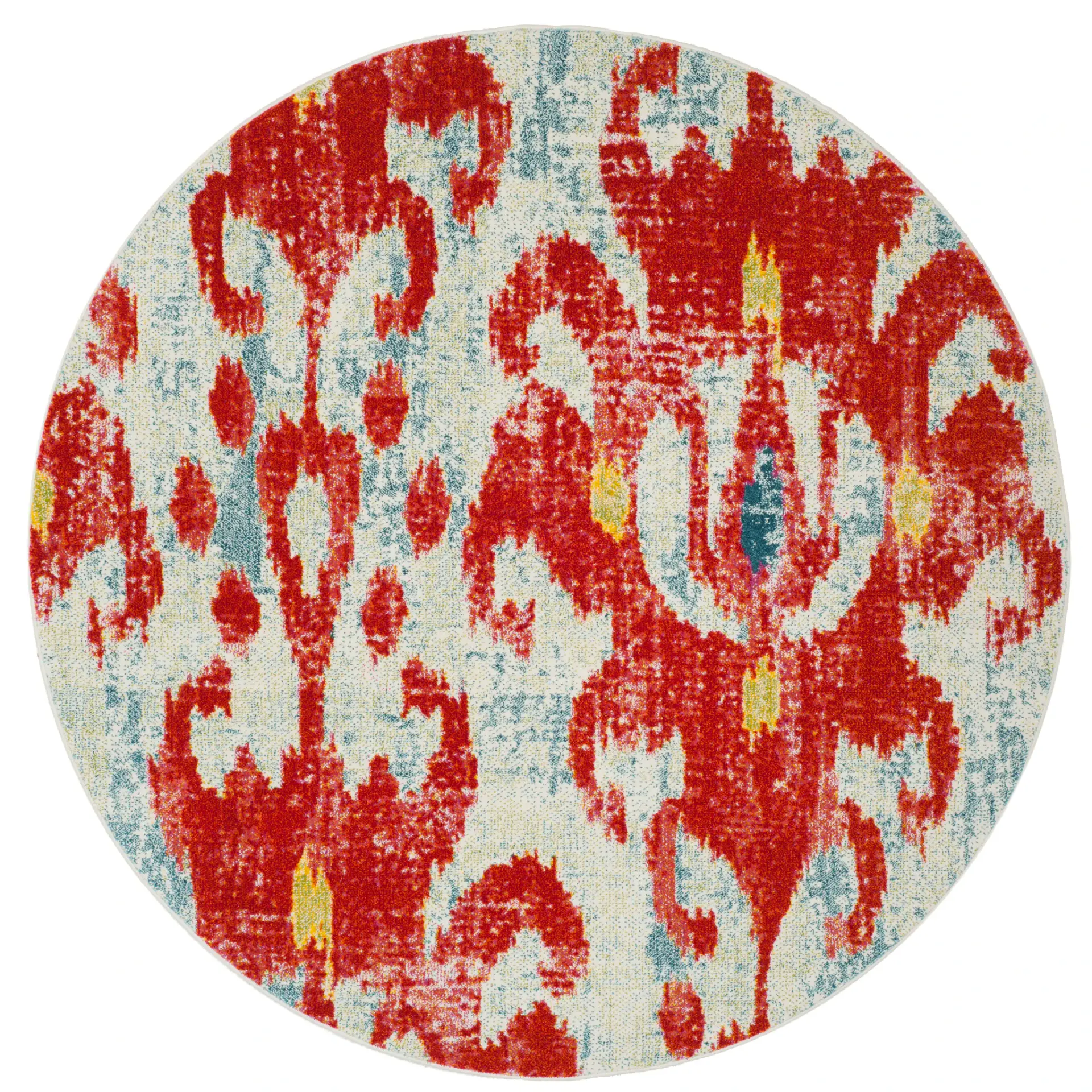 Watercolor Ikat Rug