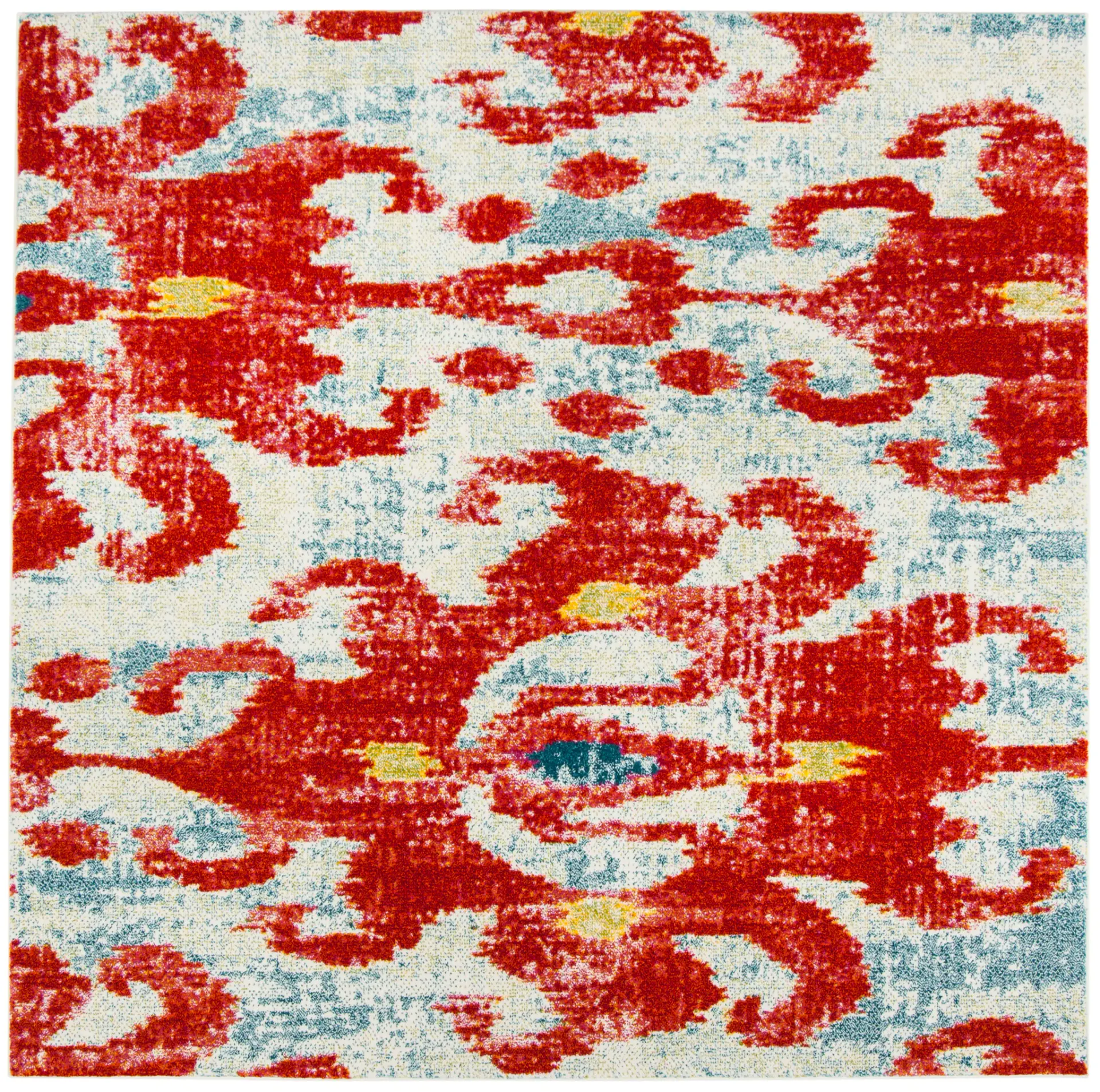 Watercolor Ikat Rug