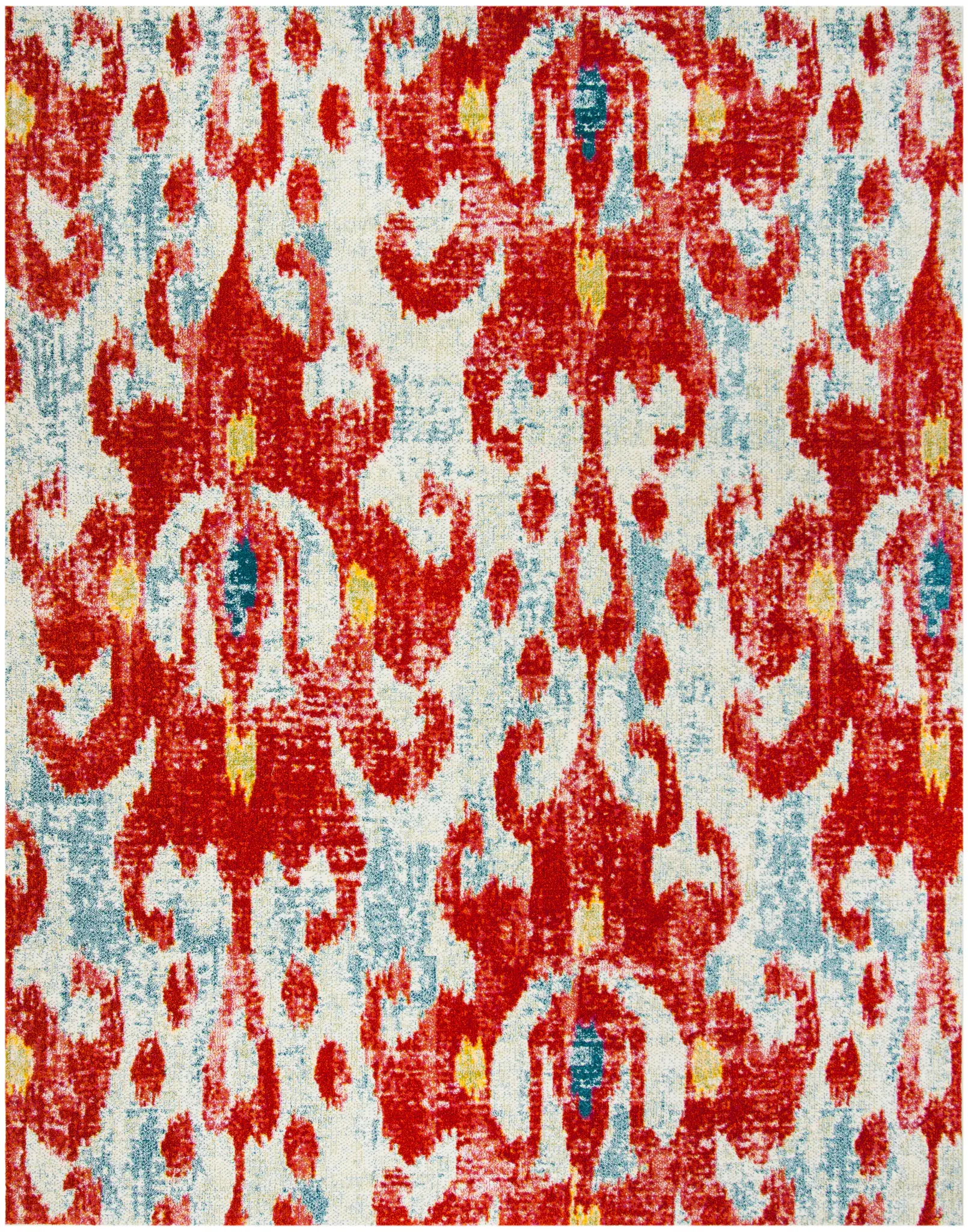 Watercolor Ikat Rug