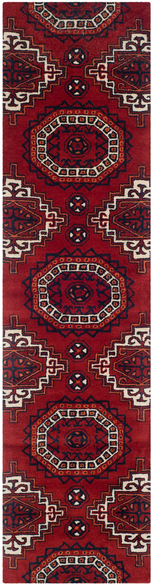 Wyndham Geometric Diamond Wool Rug