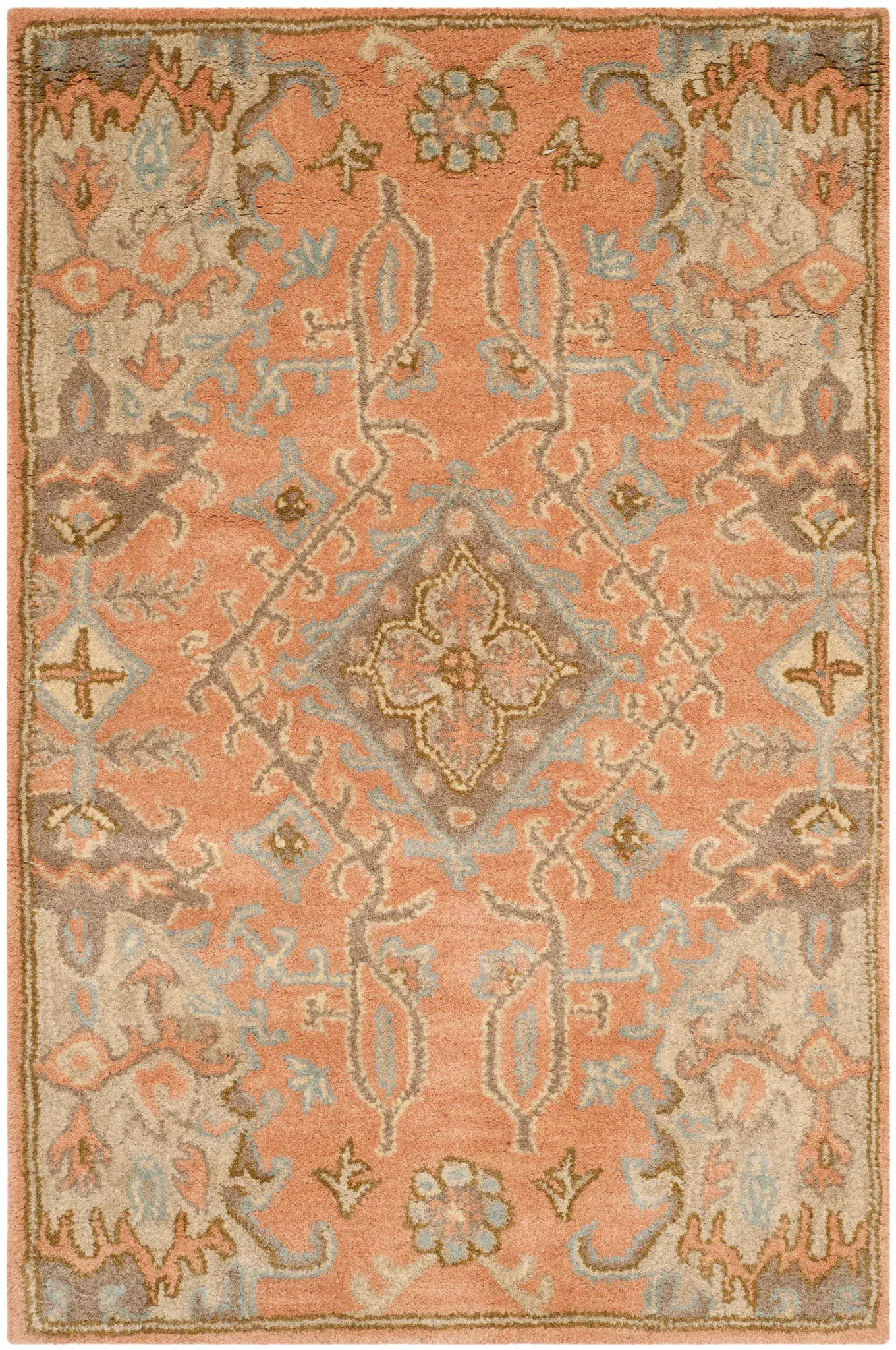 Wyndham Allover Diamond Wool Rug