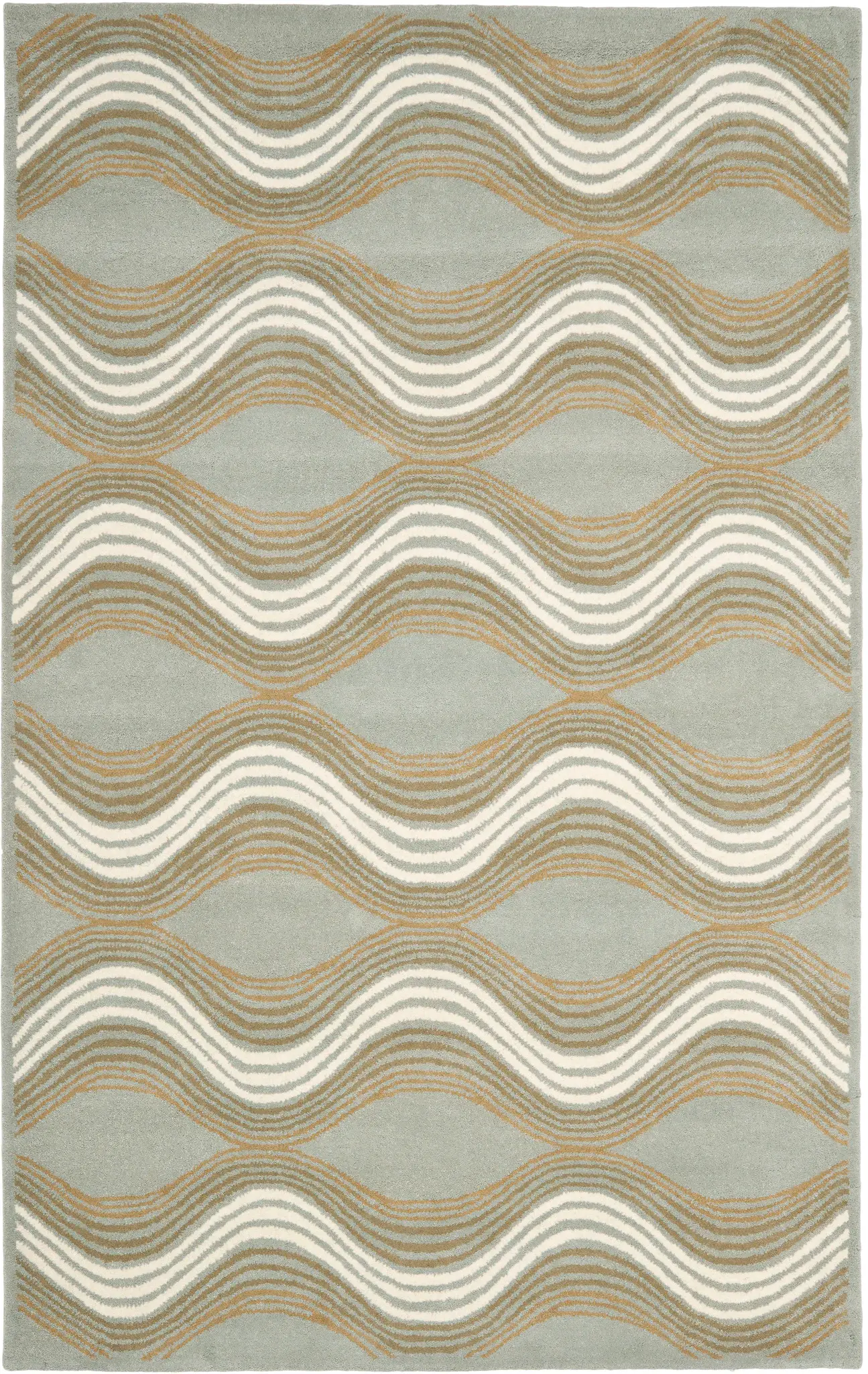 Wyndham Wave Hand-Tufted Wool Rug