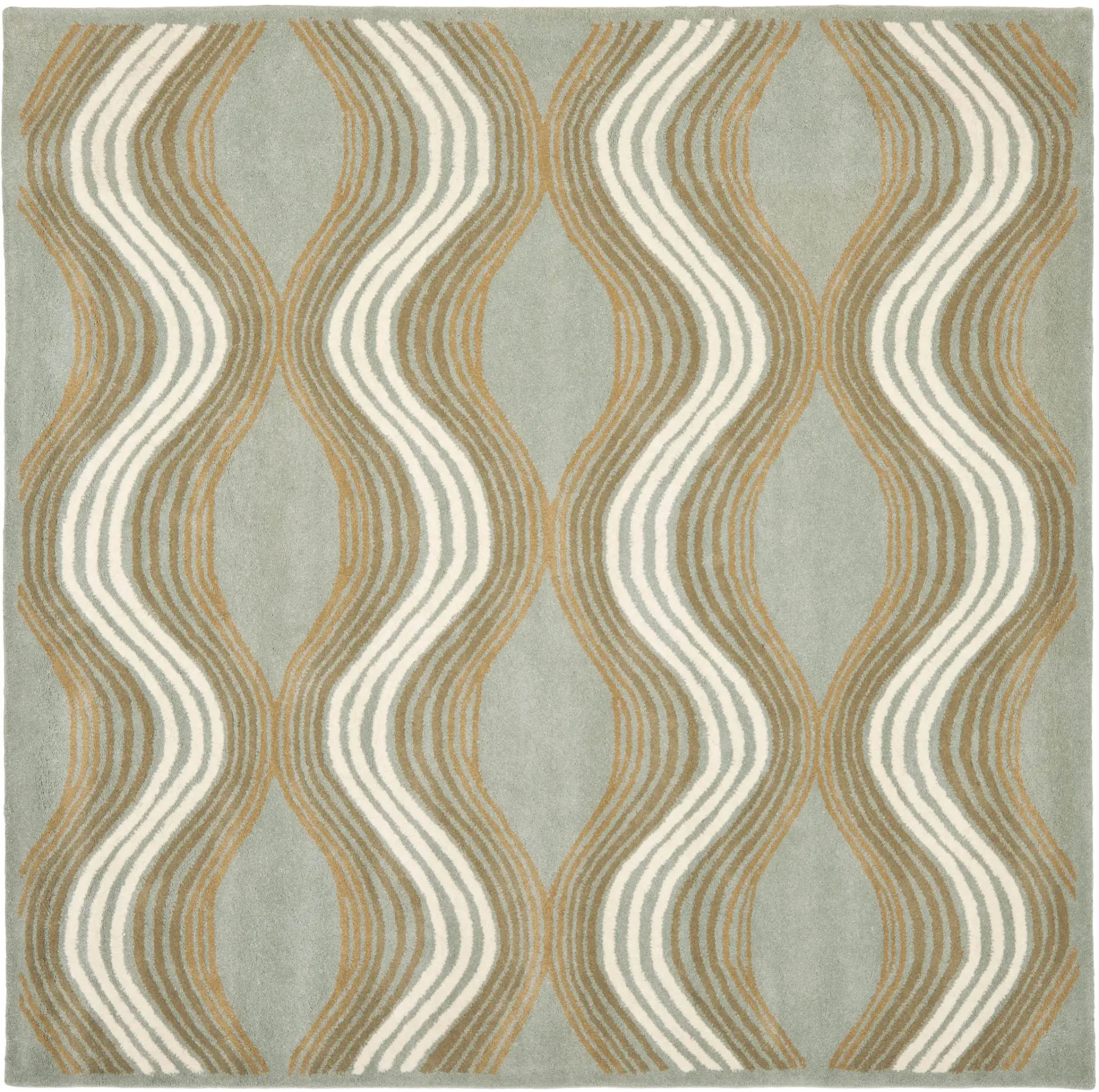 Wyndham Wave Hand-Tufted Wool Rug