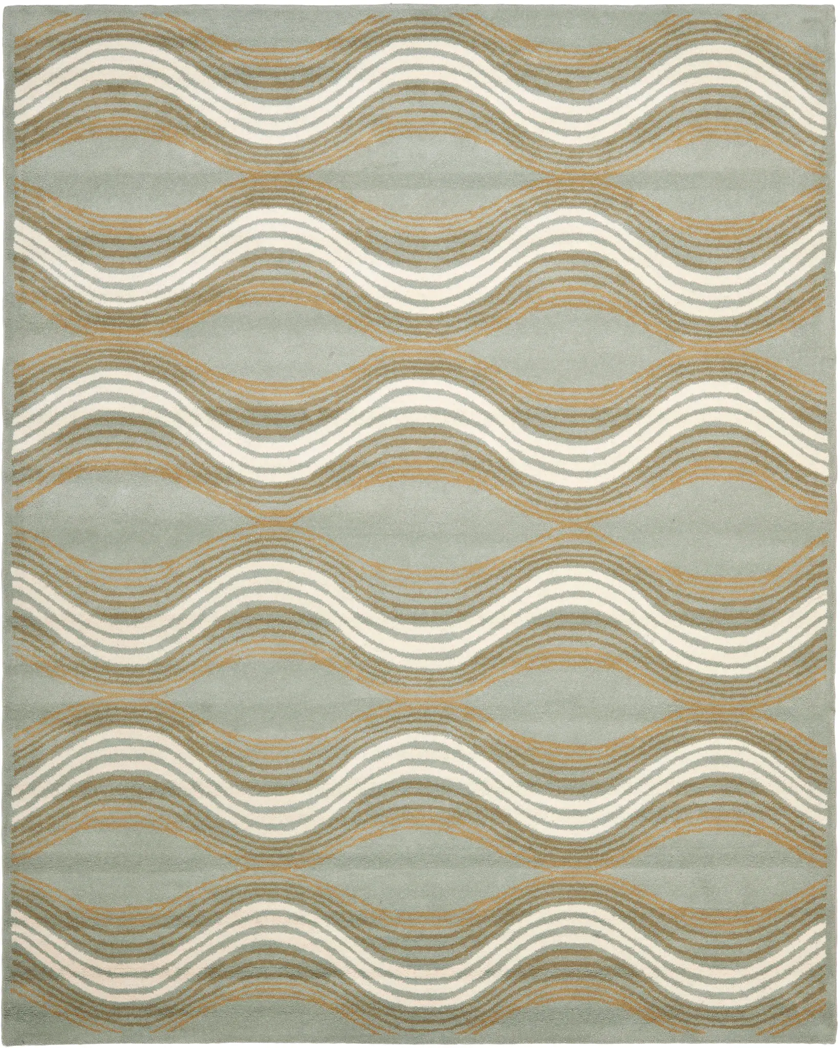 Wyndham Wave Hand-Tufted Wool Rug