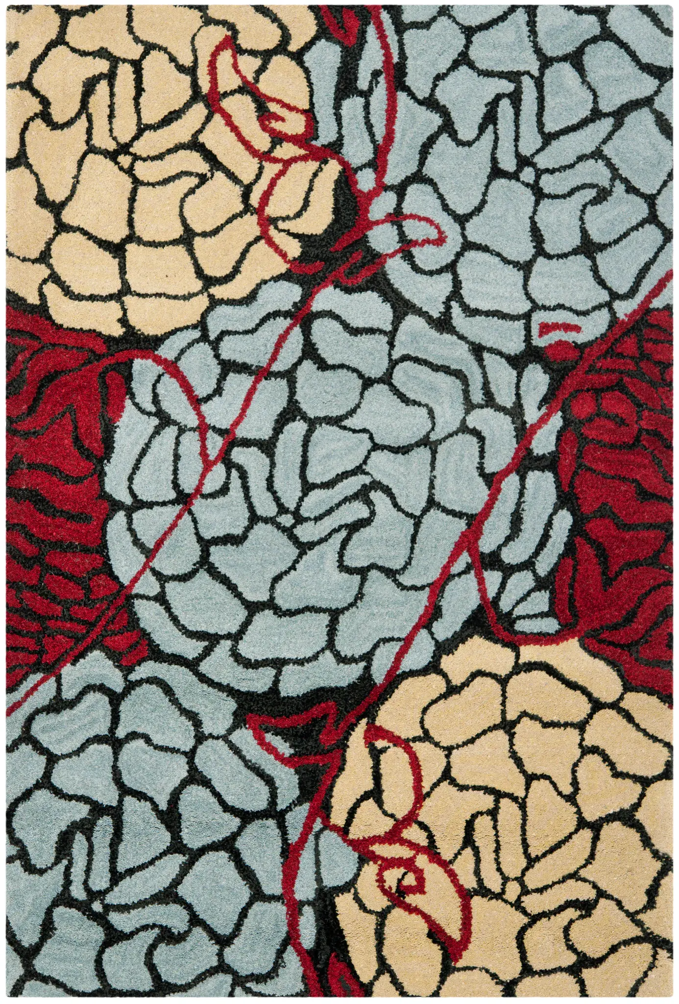Wyndham Oversized Floral Hand-Tufted Wool Rug