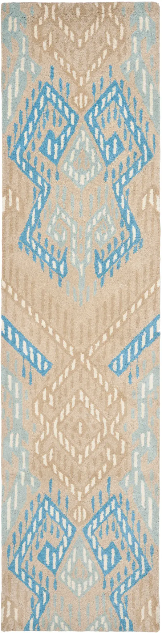 Wyndham Ikat Hand-Tufted Wool Rug