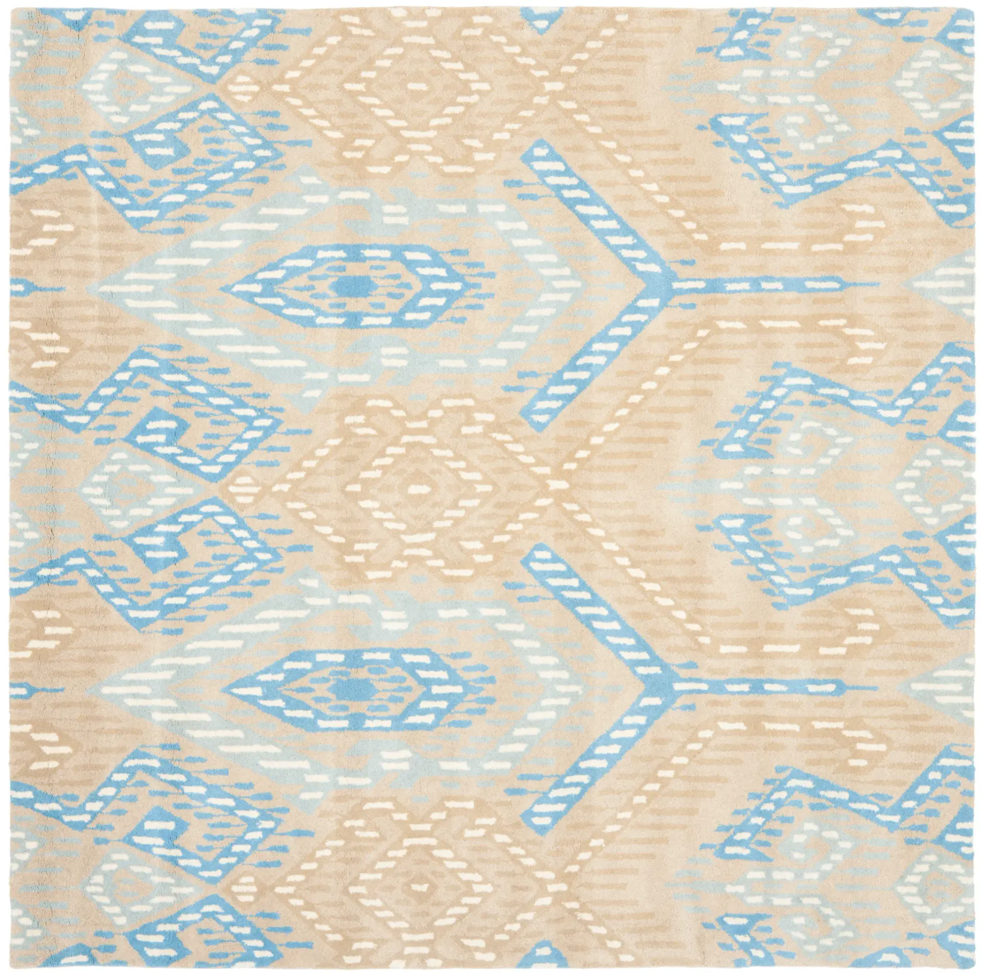 Wyndham Ikat Hand-Tufted Wool Rug