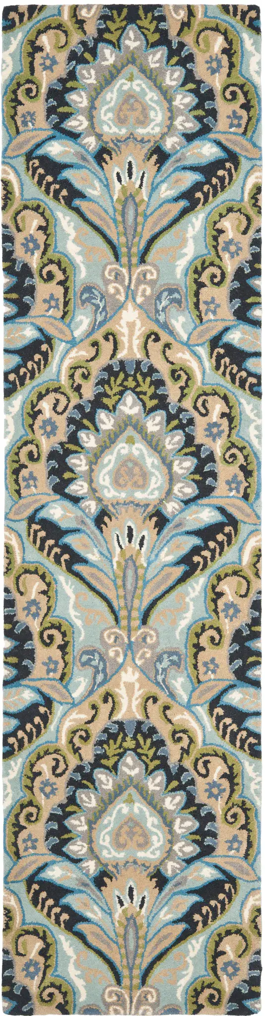 Wyndham Damask Hand-Tufted Wool Rug