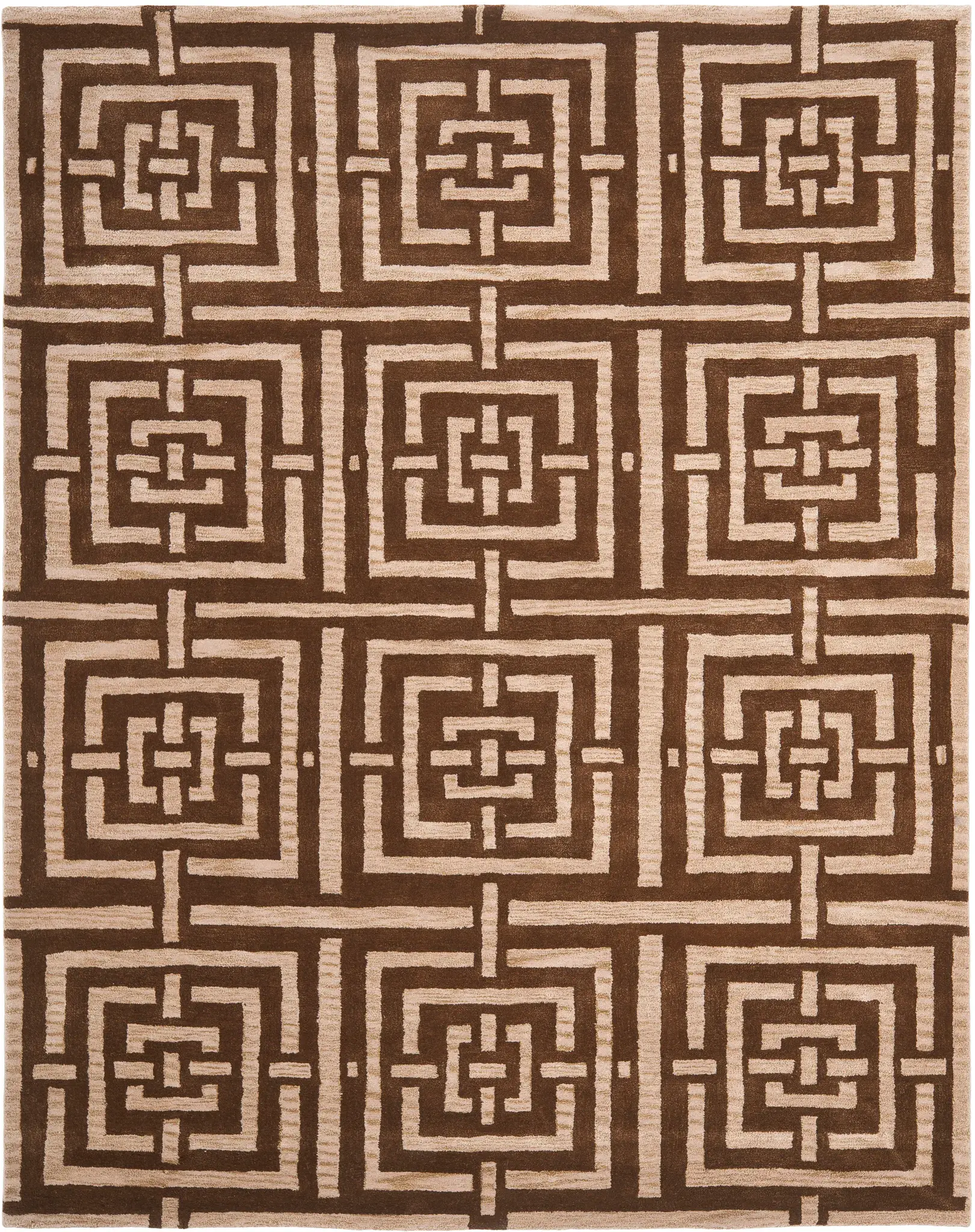 Wyndham Euclid Hand-Tufted Wool Rug