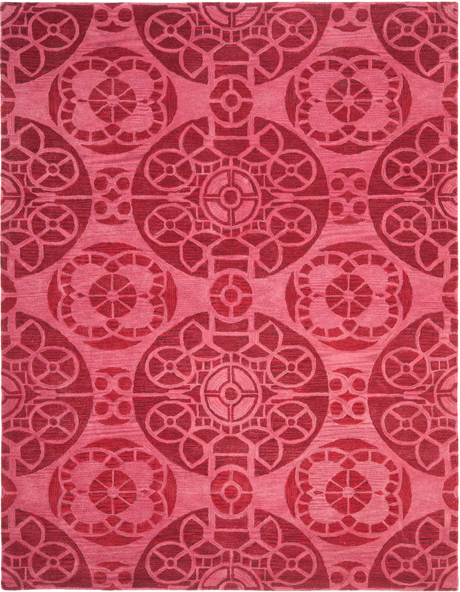 Wyndham Circular Medallion Hand-Tufted Rug