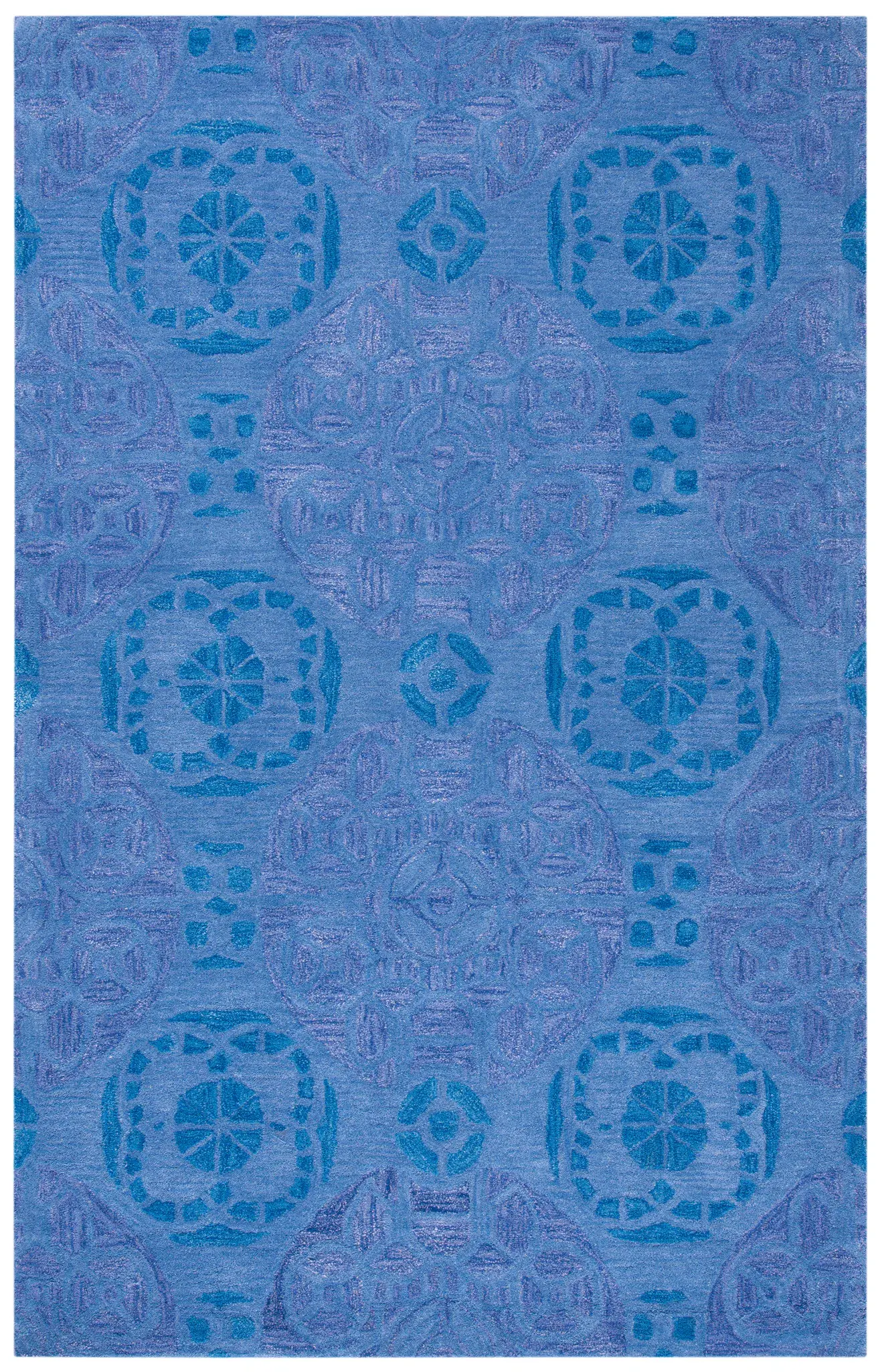 Wyndham Circular Medallion Hand-Tufted Rug