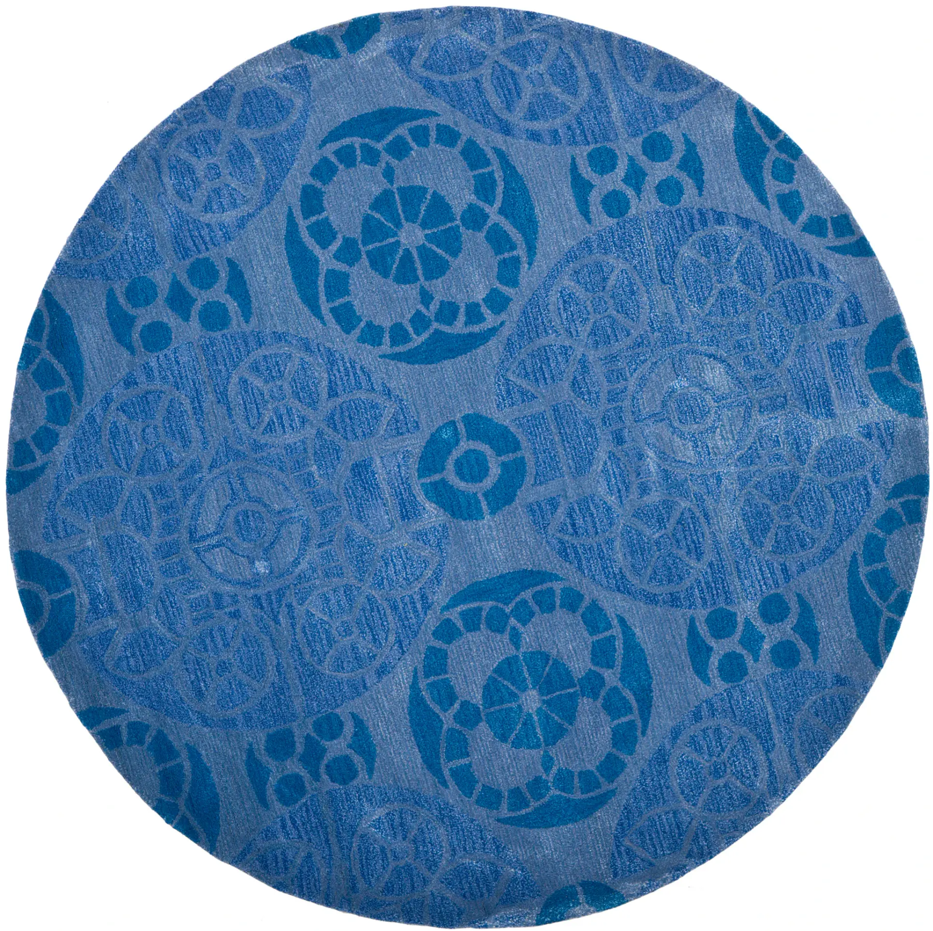 Wyndham Circular Medallion Hand-Tufted Rug