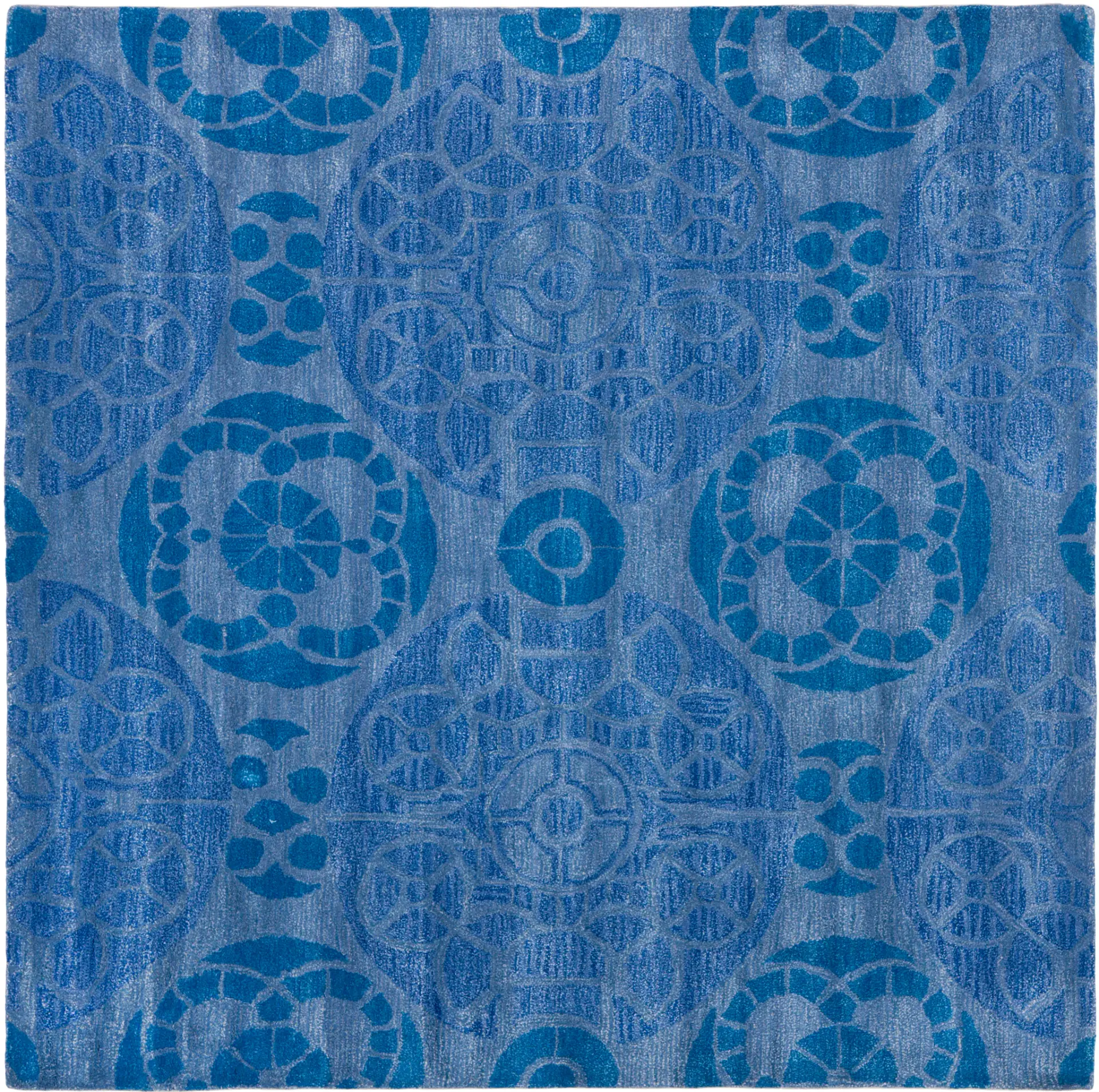Wyndham Circular Medallion Hand-Tufted Rug