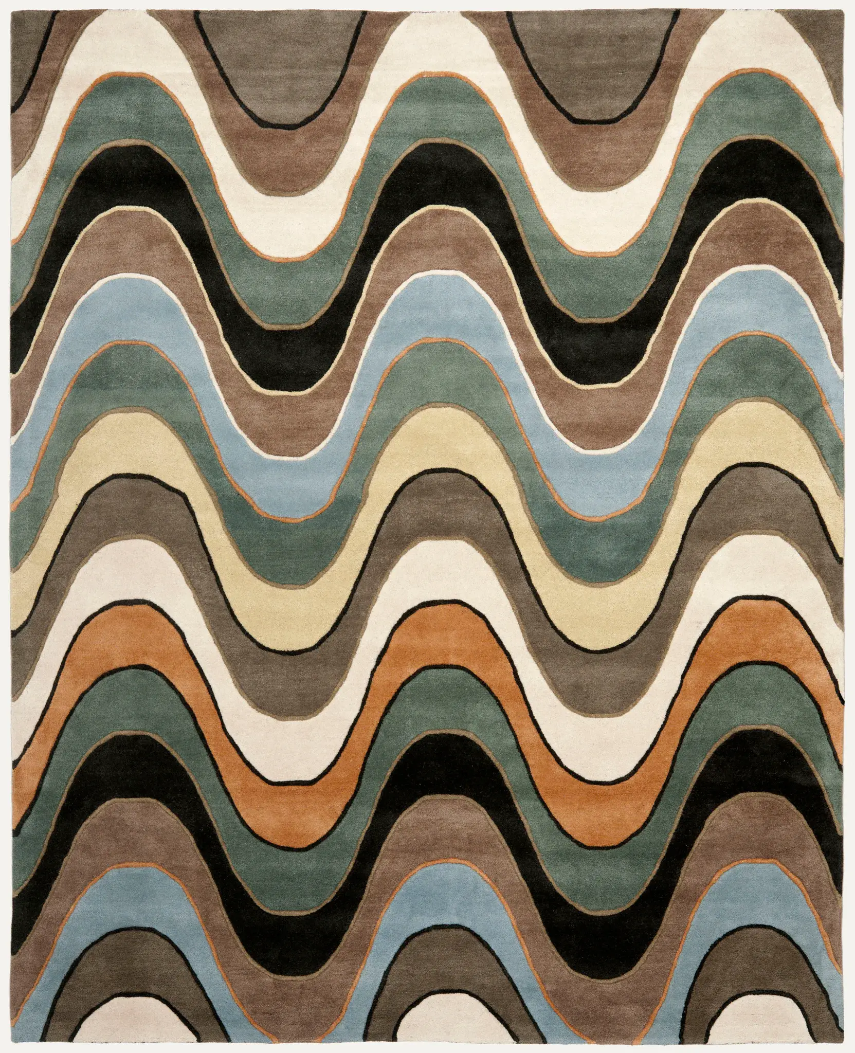 Wyndham Wave Wool Rug