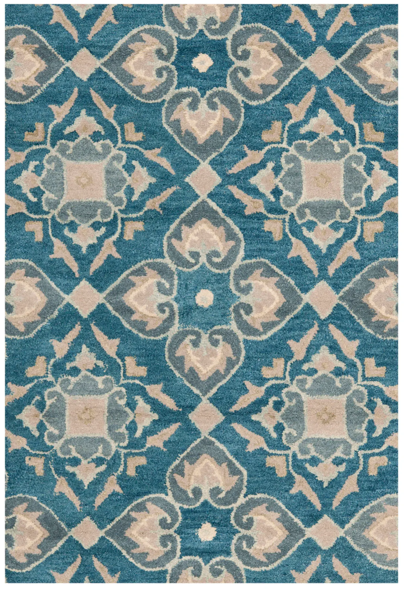 Wyndham Tile Hand-Tufted Wool Rug