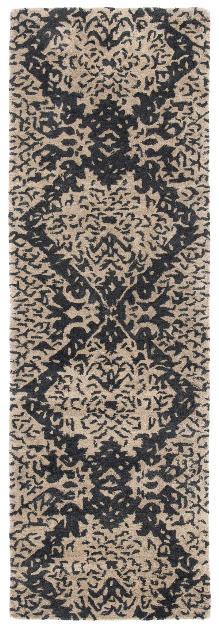 Wyndham Abstract Medallion Hand-Tufted Wool Rug