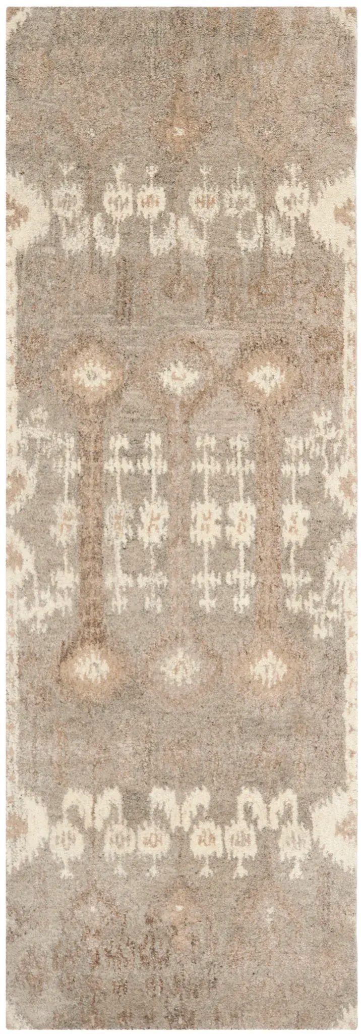 Wyndham Ikat Column Hand-Tufted Wool Rug