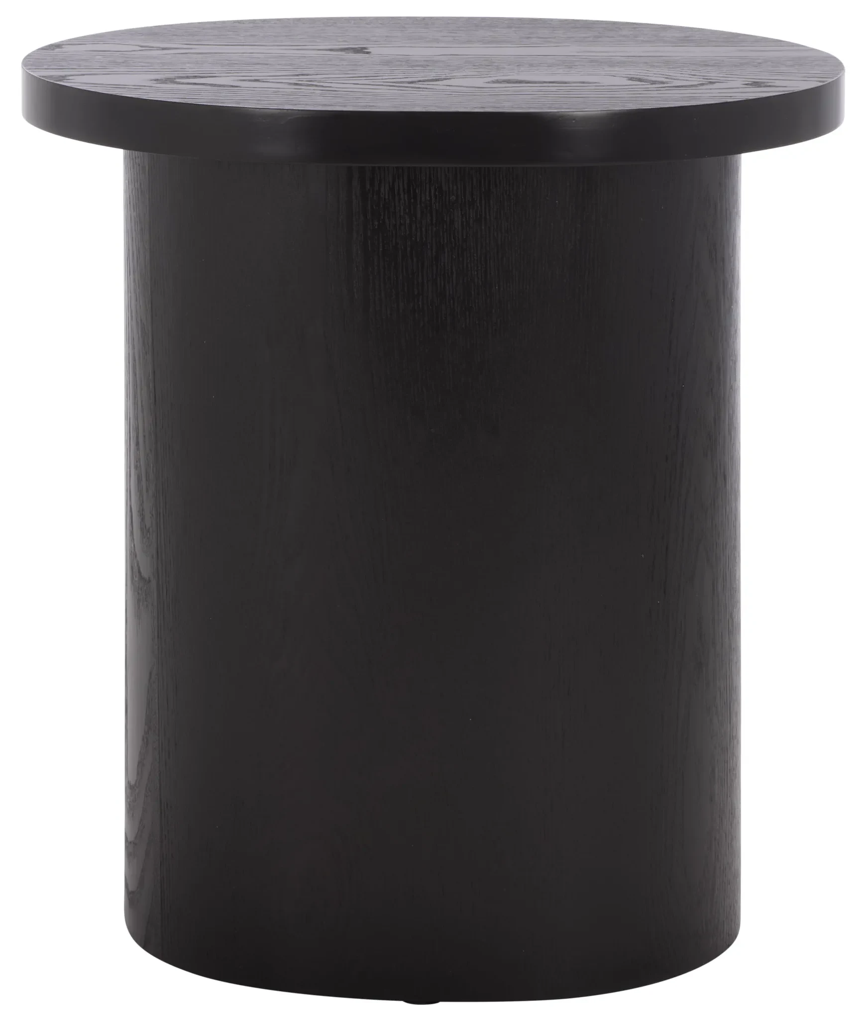 Ekon Round End Table in Black