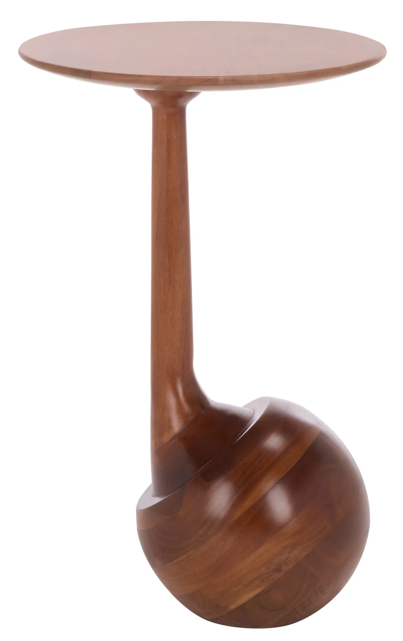 Irachi Accent Table in Walnut
