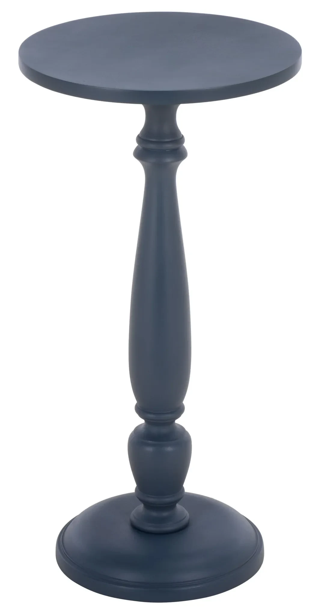 Rhue Accent Table in Navy Blue