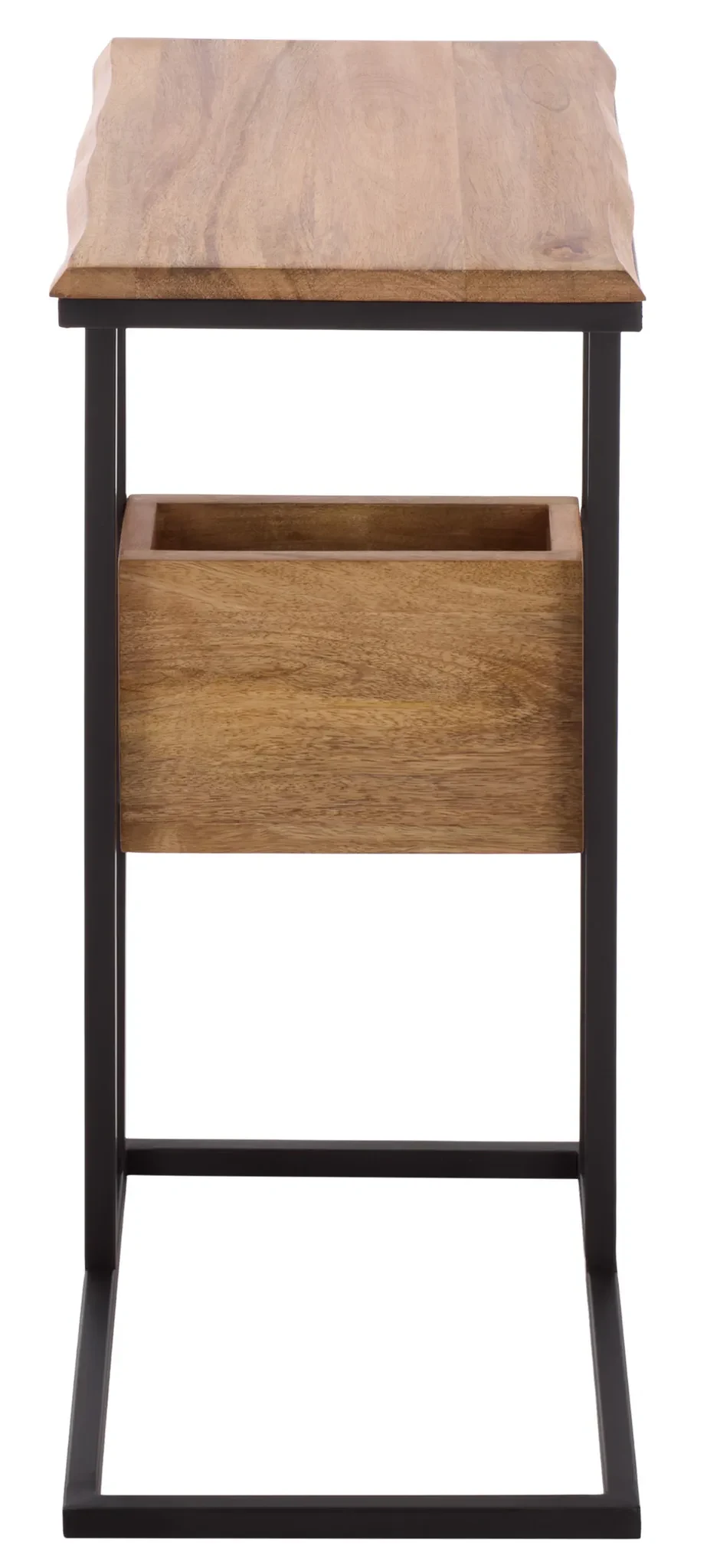 Amirah Accent Table in Natural / Black