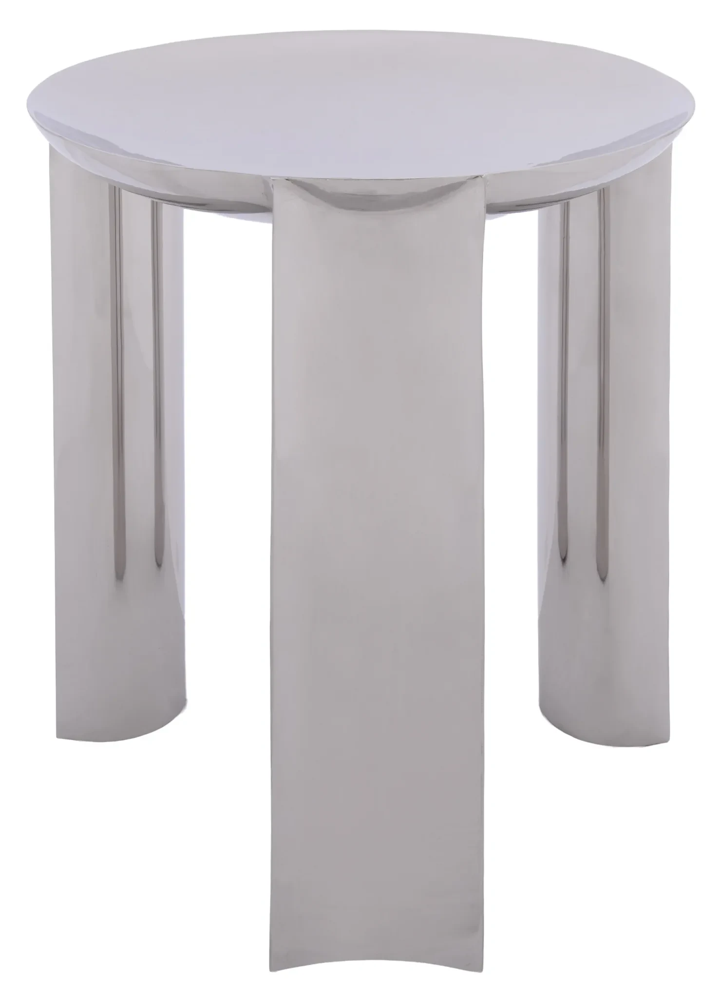 Mander Accent Table in Silver