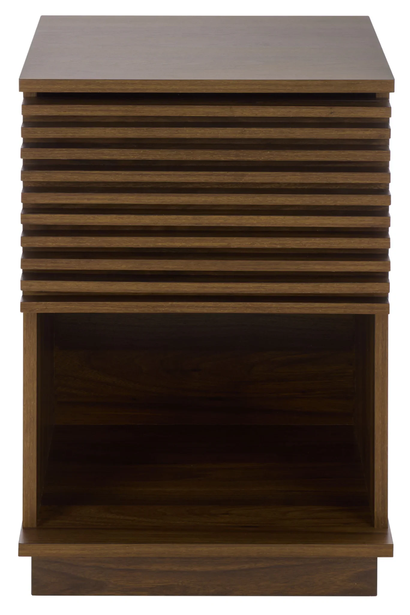 Moroto One-Drawer Accent Table in Walnut