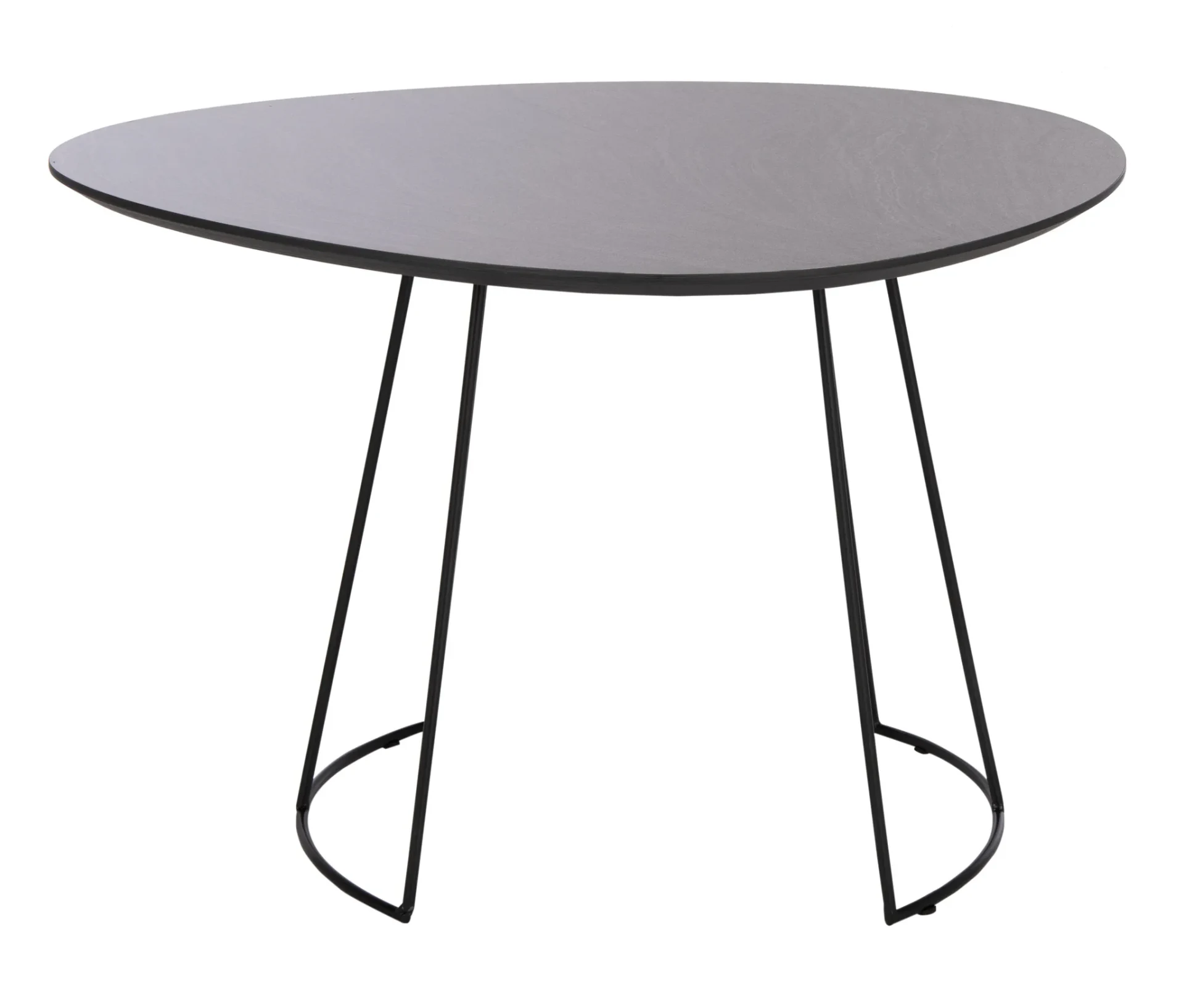 Brooks Side Table in Dark Gray / Black