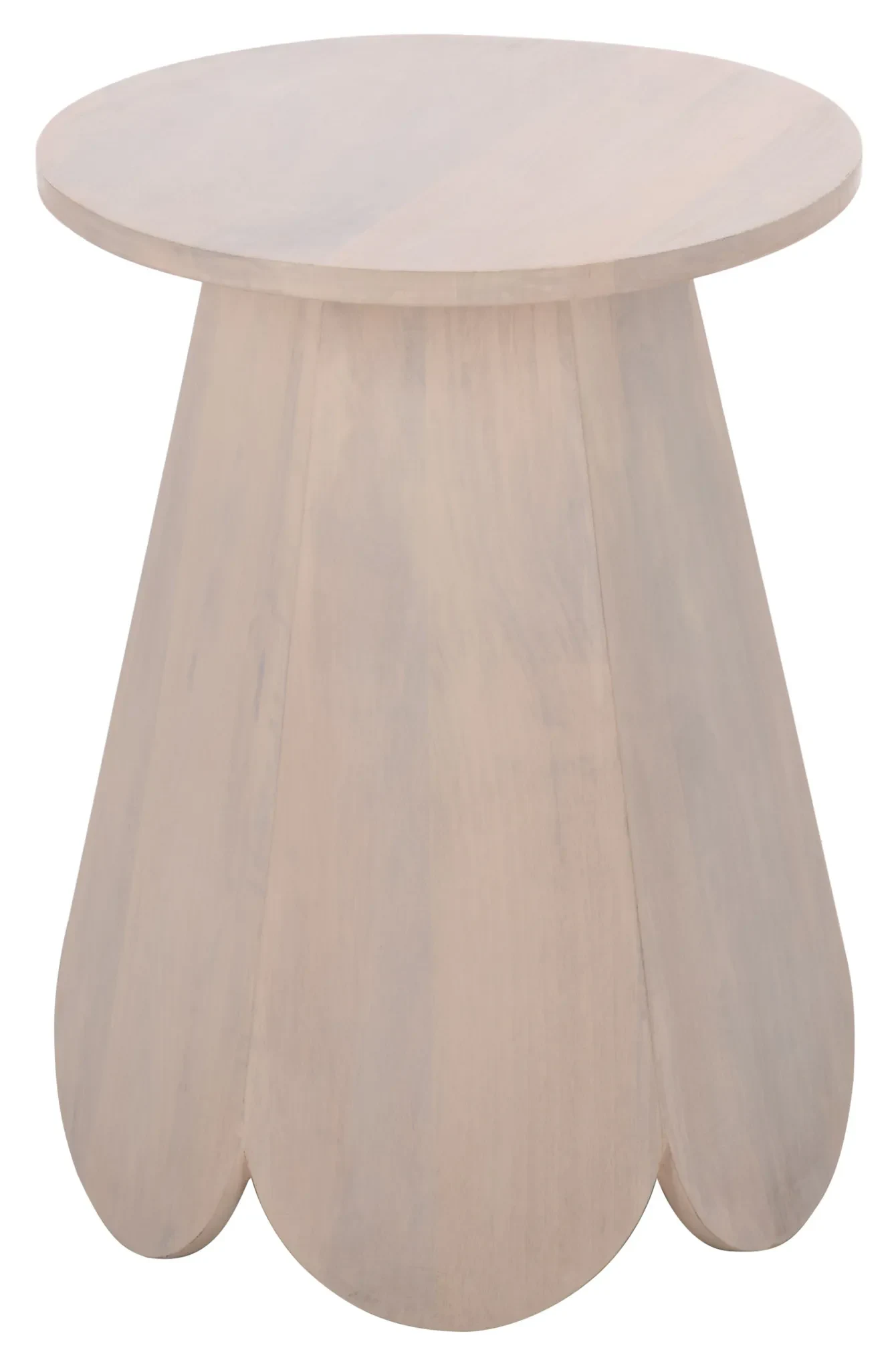 Linette Accent Table in White Washed