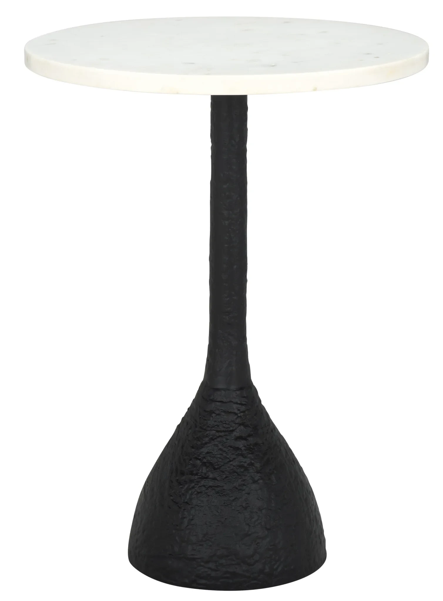 Avanni Side Table in Black / Ivory