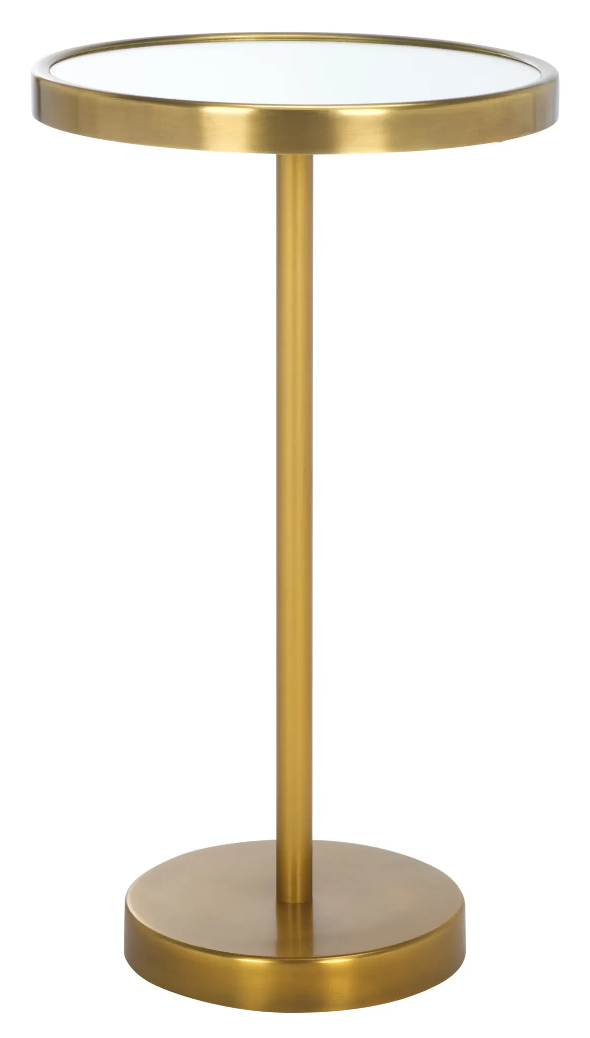 Hentry Side Table in Gold / Mirror