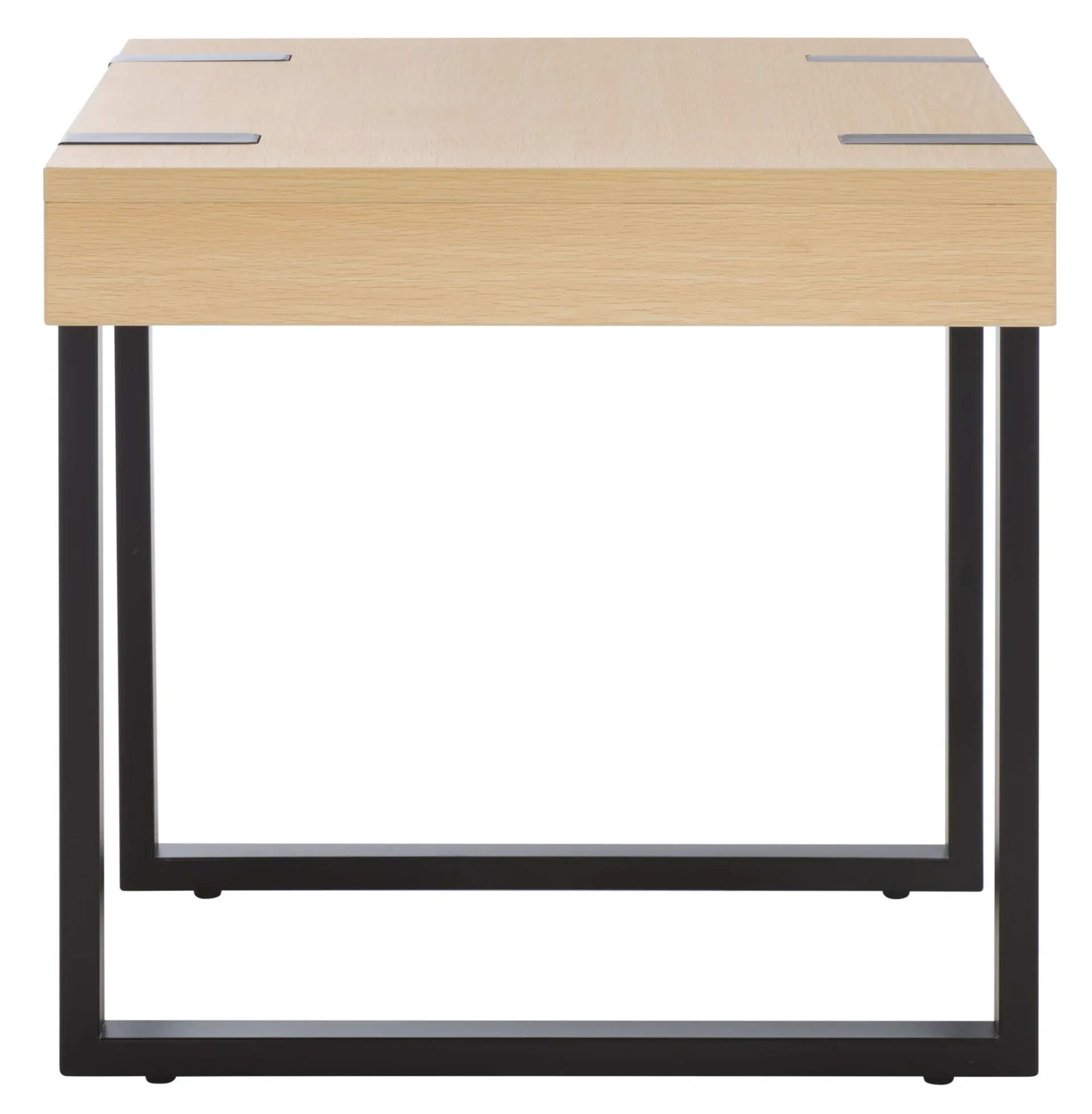 Klausner Accent Table in Sand / Black