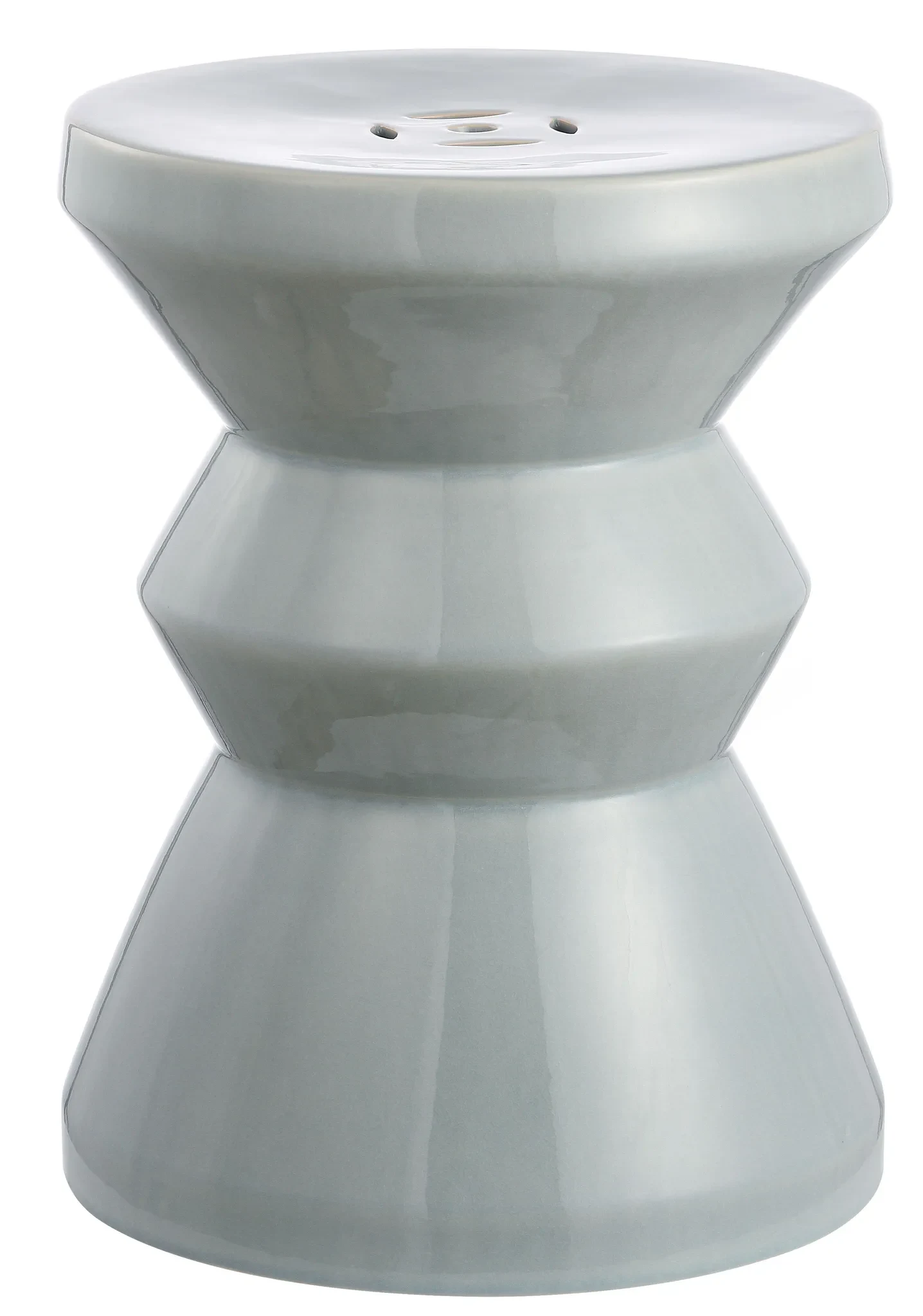 Larsa Garden Stool in Blue