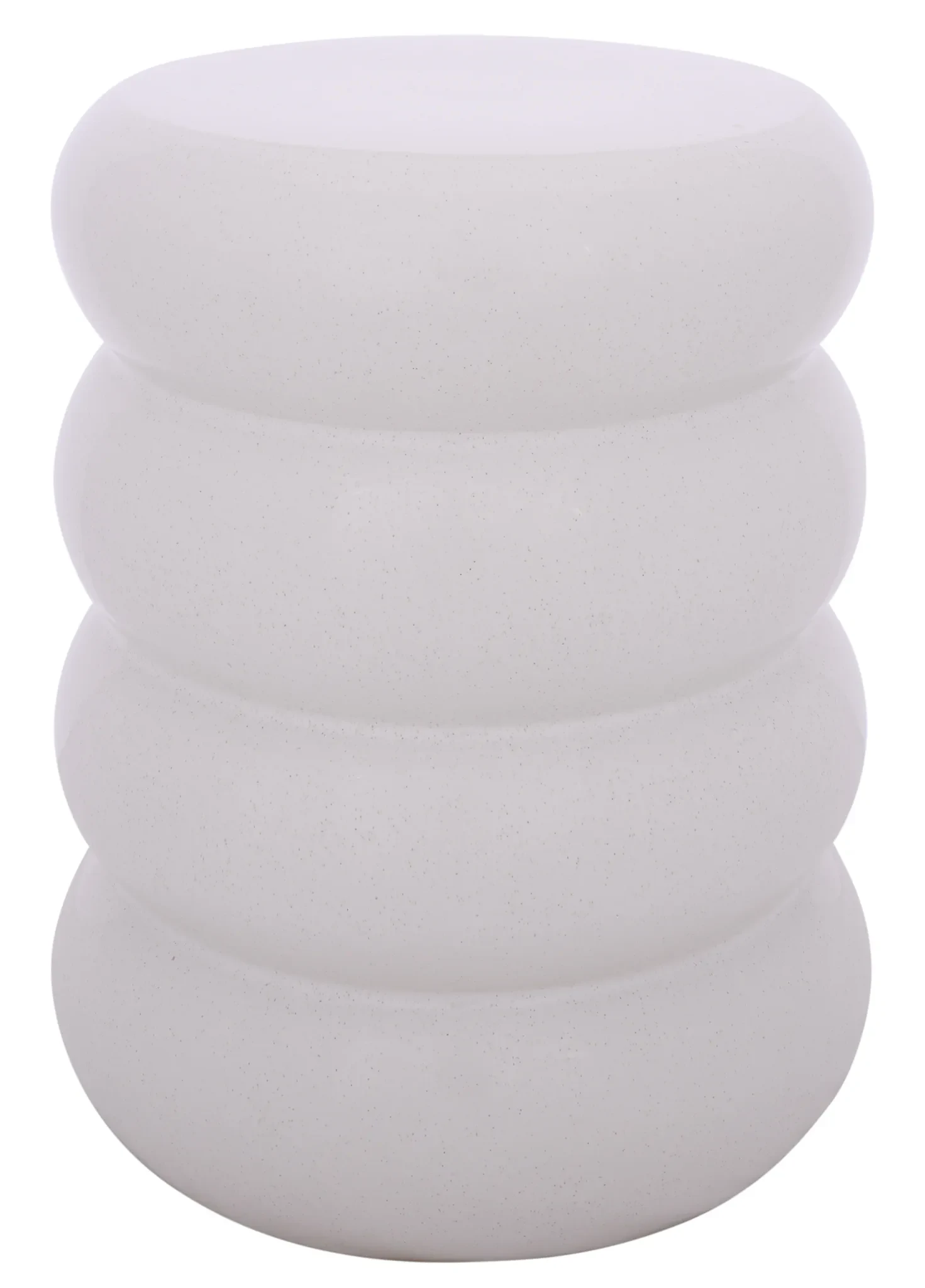 Dylan Garden Stool in Light Cream