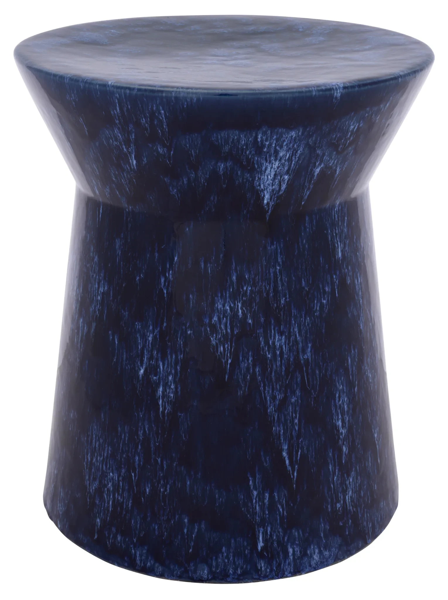 Lessa Garden Stool in Blue