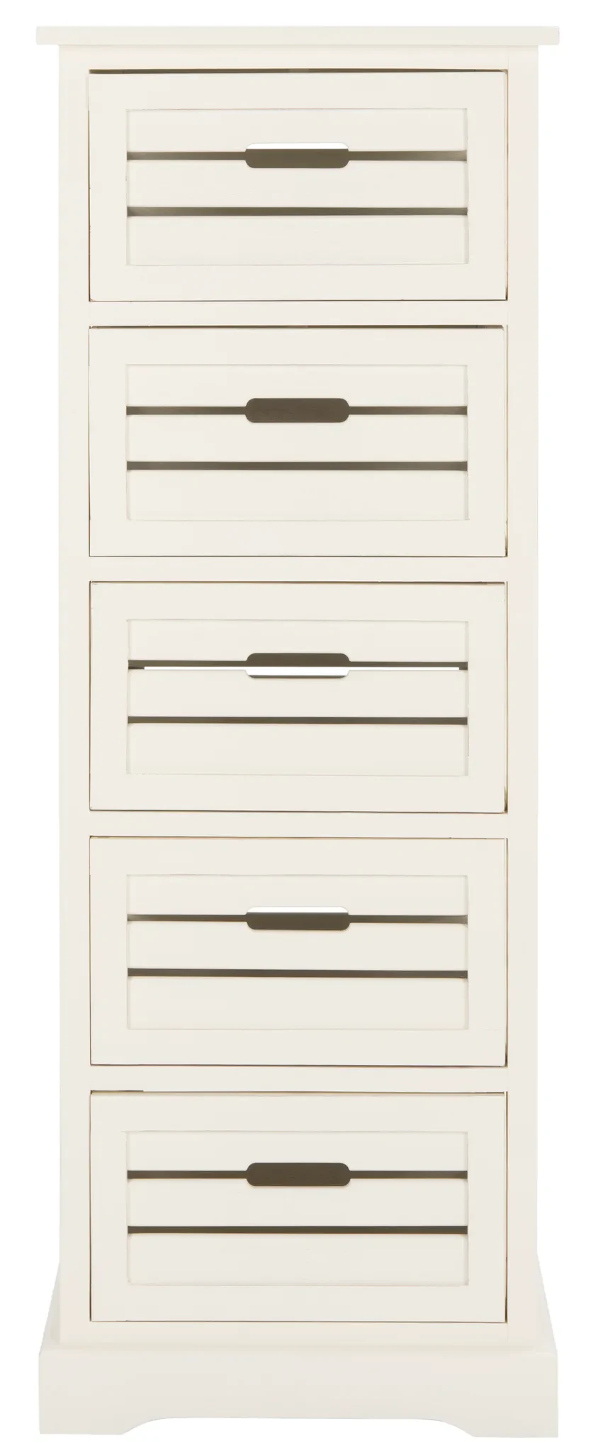 Sarina Cabinet in Distressed Cream