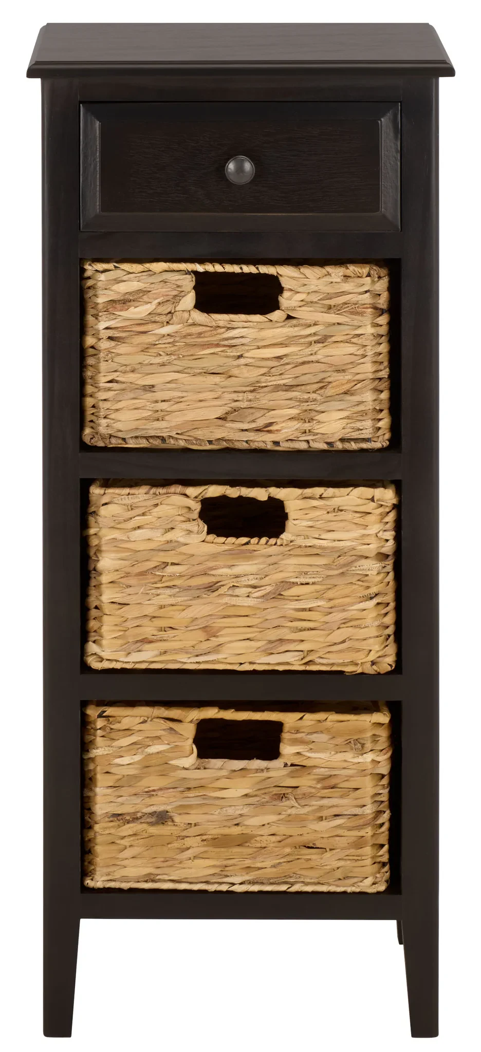 Michaela Storage Unit in Black