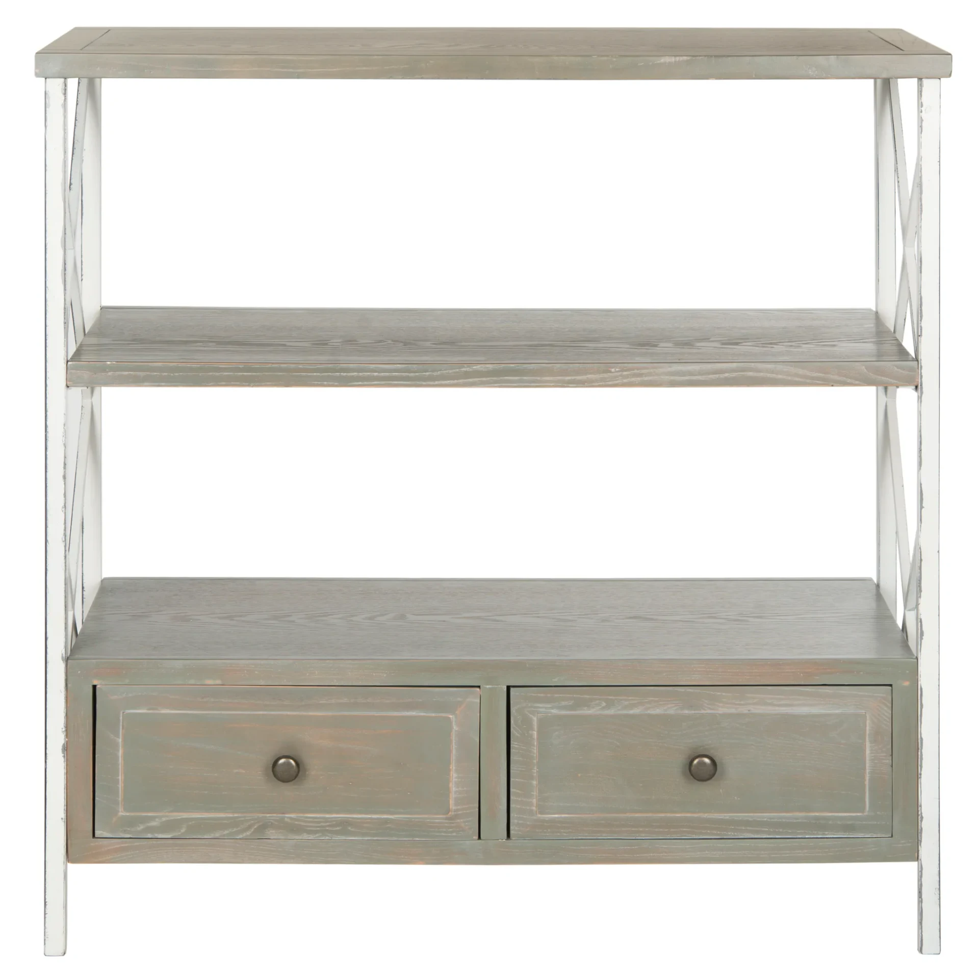 Chandra Console in Ash Gray