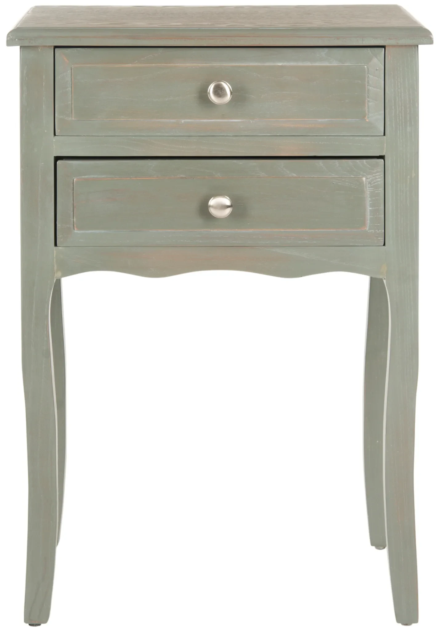 Lori End Table in Ash Gray
