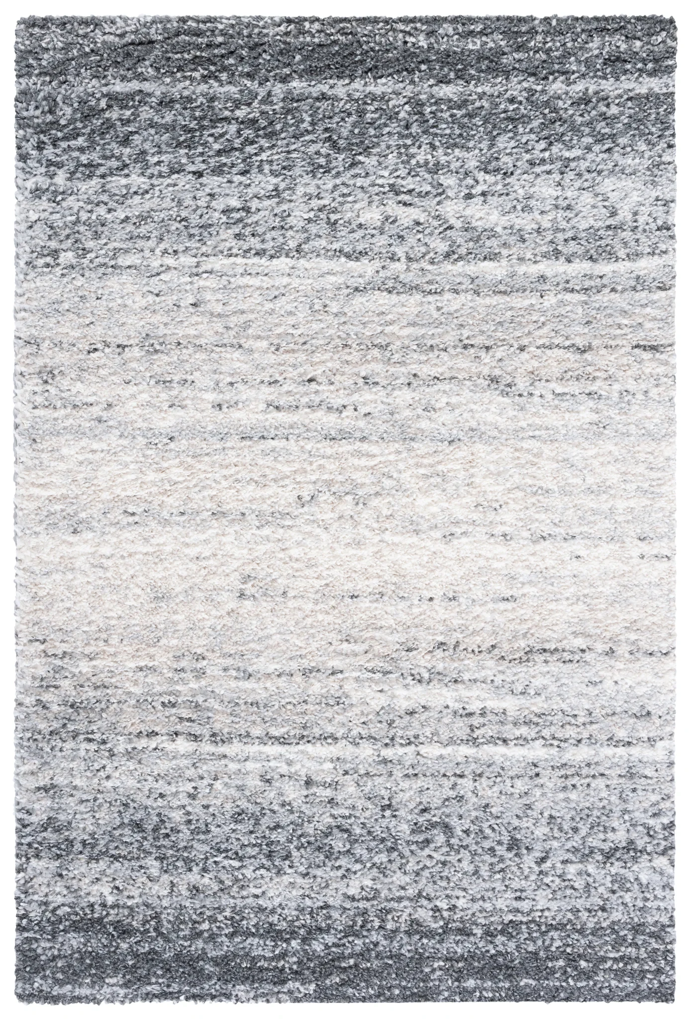 Berber Gradient Shag Rug in Gray / Charcoal