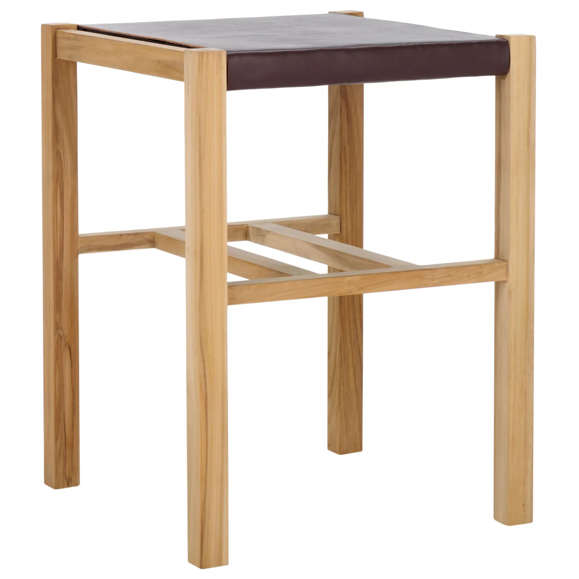 Solana Counter Stool in Cognac / Natural