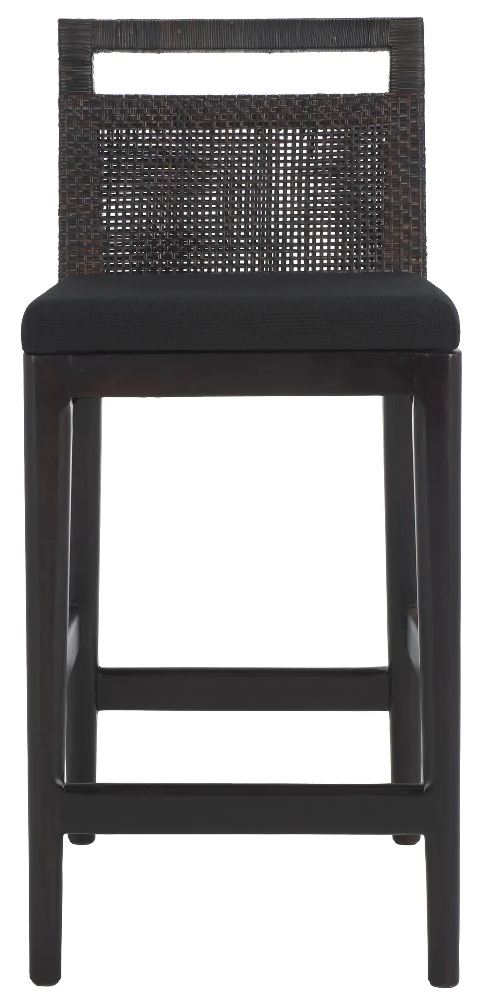 Darin Counter Stool in Brown / White